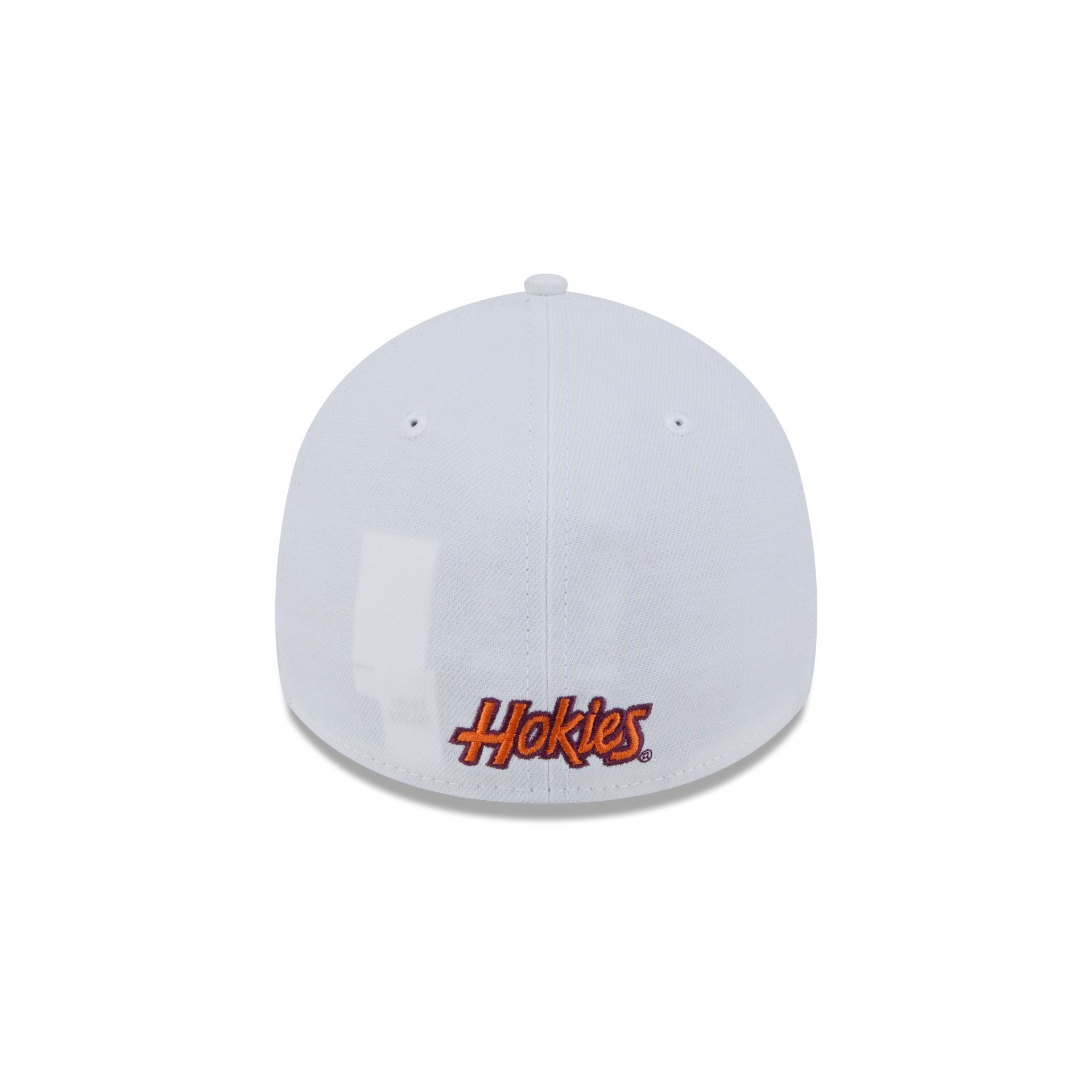 Virginia Tech Hokies Optic White 39THIRTY Stretch Fit Hat - Image 6