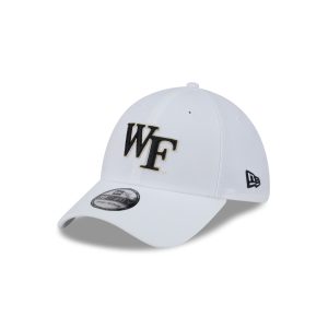 Wake Forest Demon Deacons Optic White 39THIRTY Stretch Fit Hat