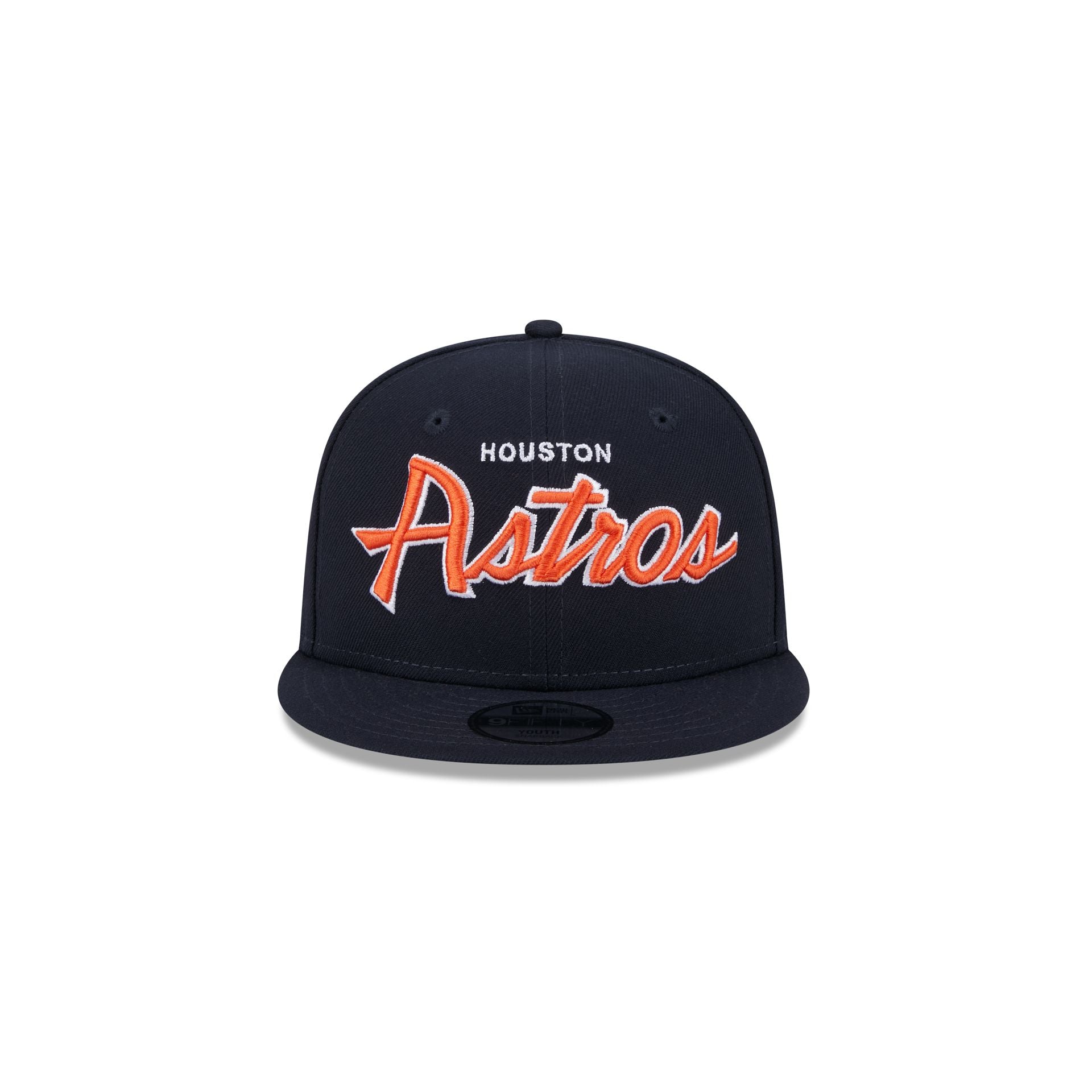 Houston Astros Script Kids 9FIFTY Snapback Hat - Image 2