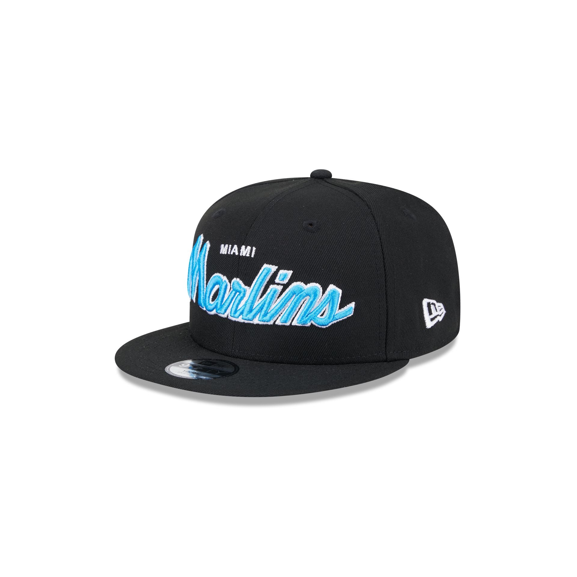 Miami Marlins Script Kids 9FIFTY Snapback Hat - Image 3