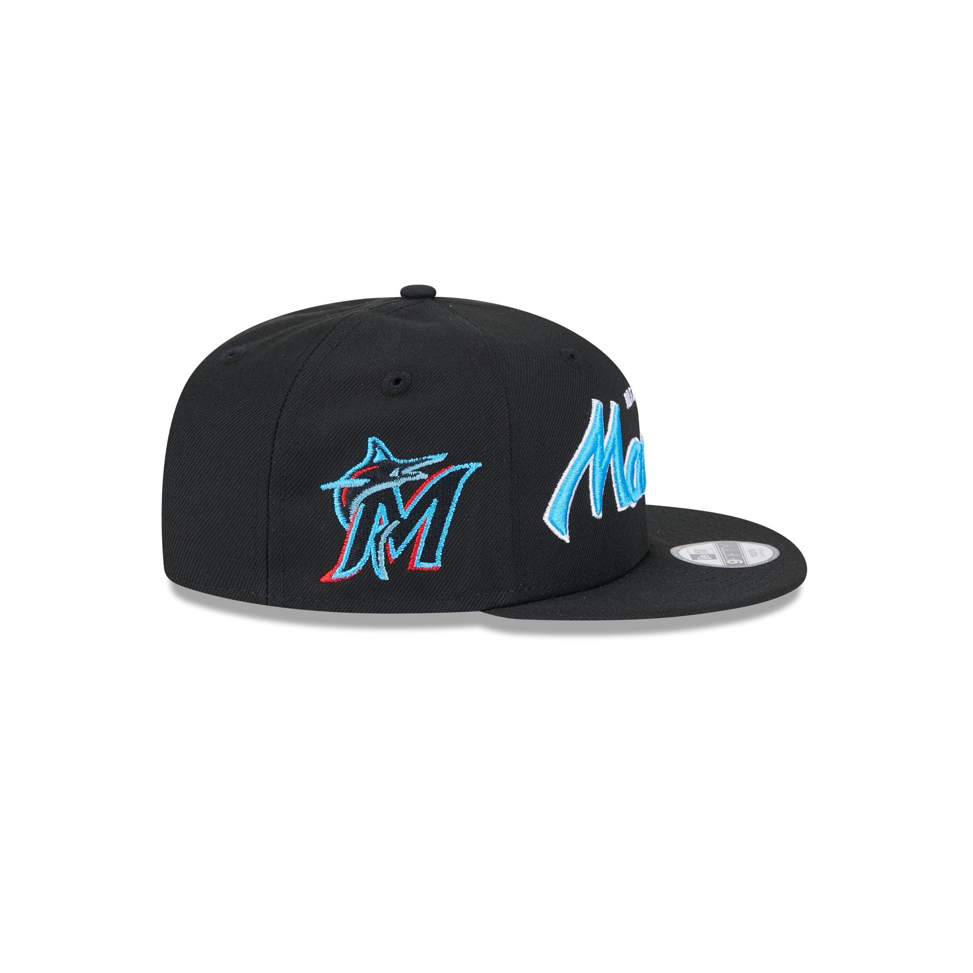 Miami Marlins Script Kids 9FIFTY Snapback Hat - Image 4