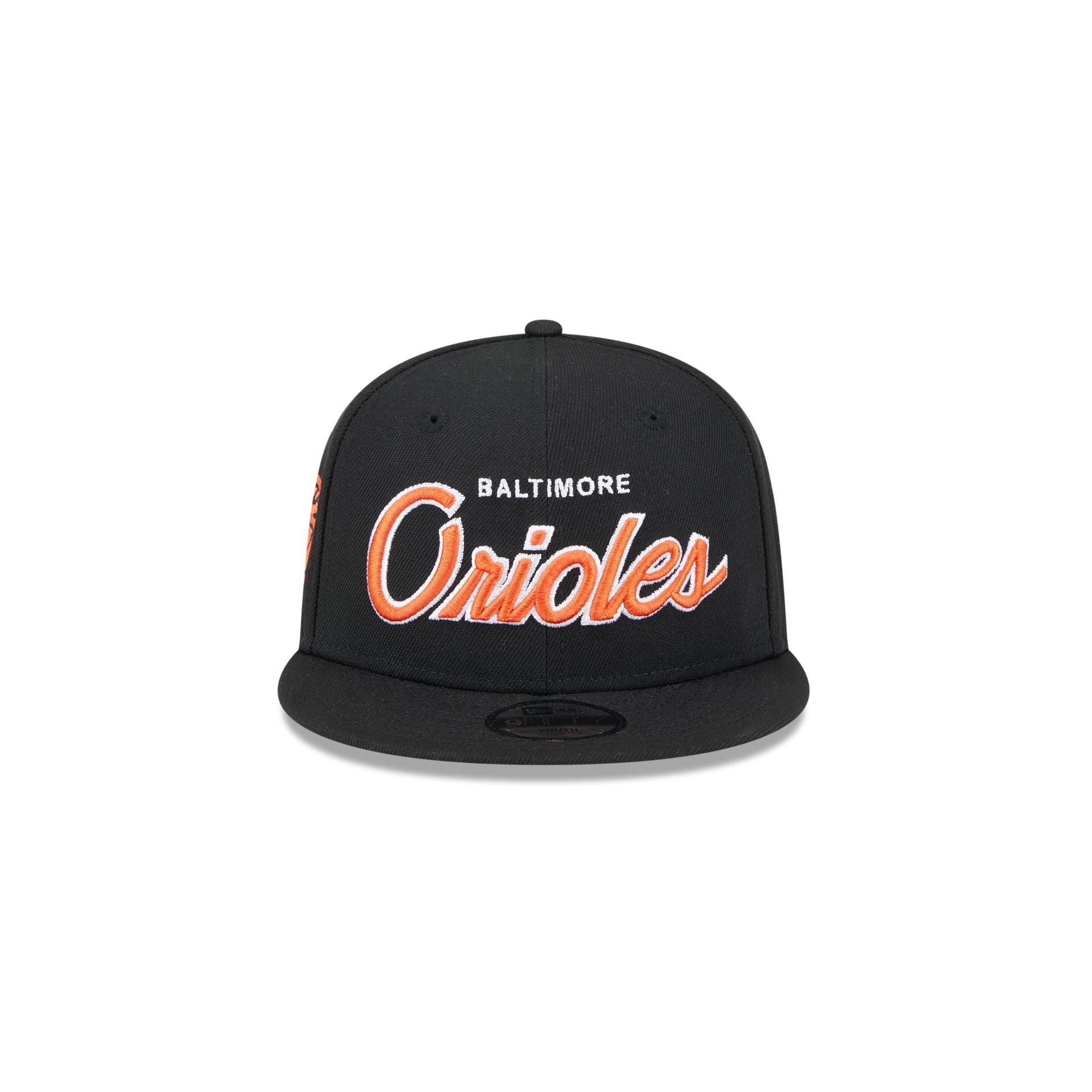 Baltimore Orioles Script Kids 9FIFTY Snapback Hat - Image 2