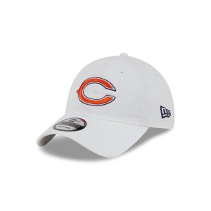 Chicago Bears White 9TWENTY Adjustable Hat
