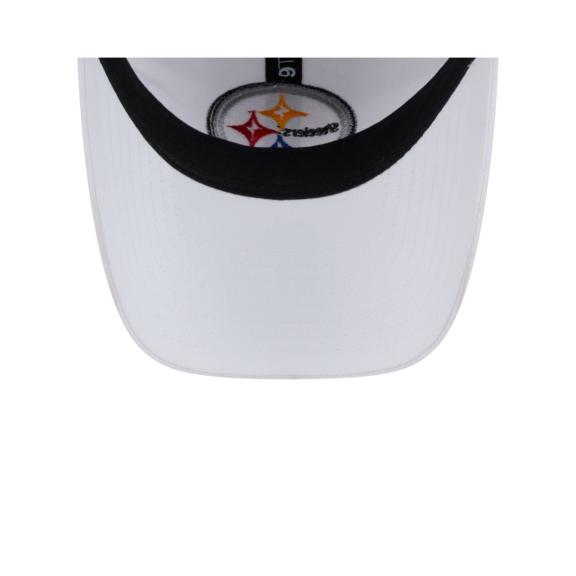Pittsburgh Steelers White 9TWENTY Adjustable Hat - Image 7