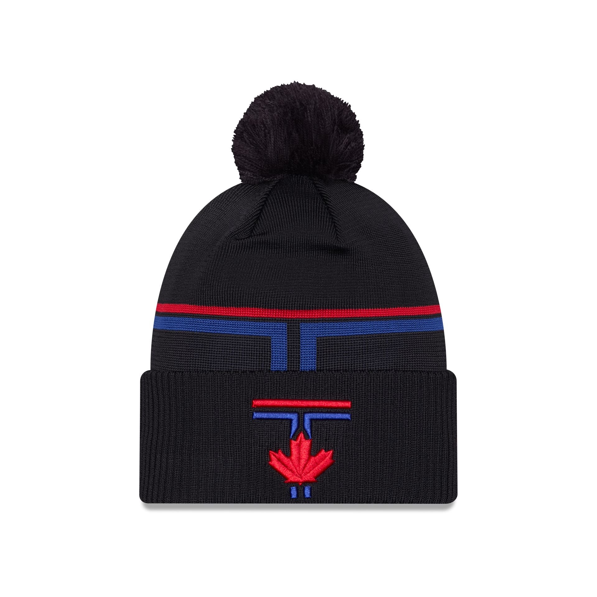 Toronto Blue Jays City Connect Pom Knit Hat