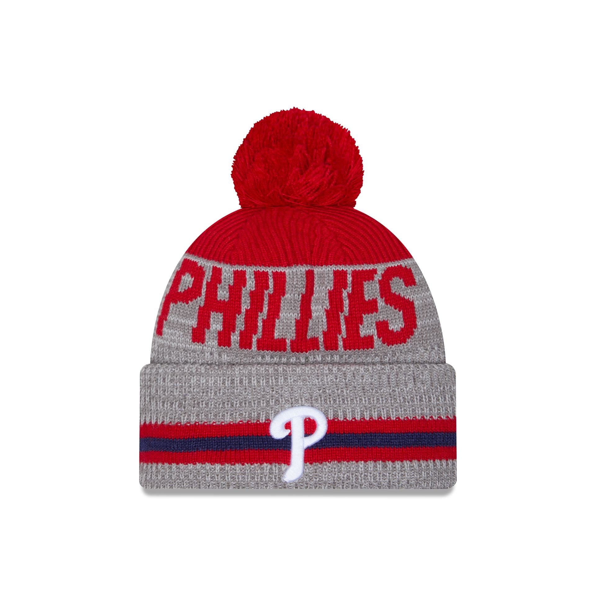 Philadelphia Phillies Runner Pom Knit Hat