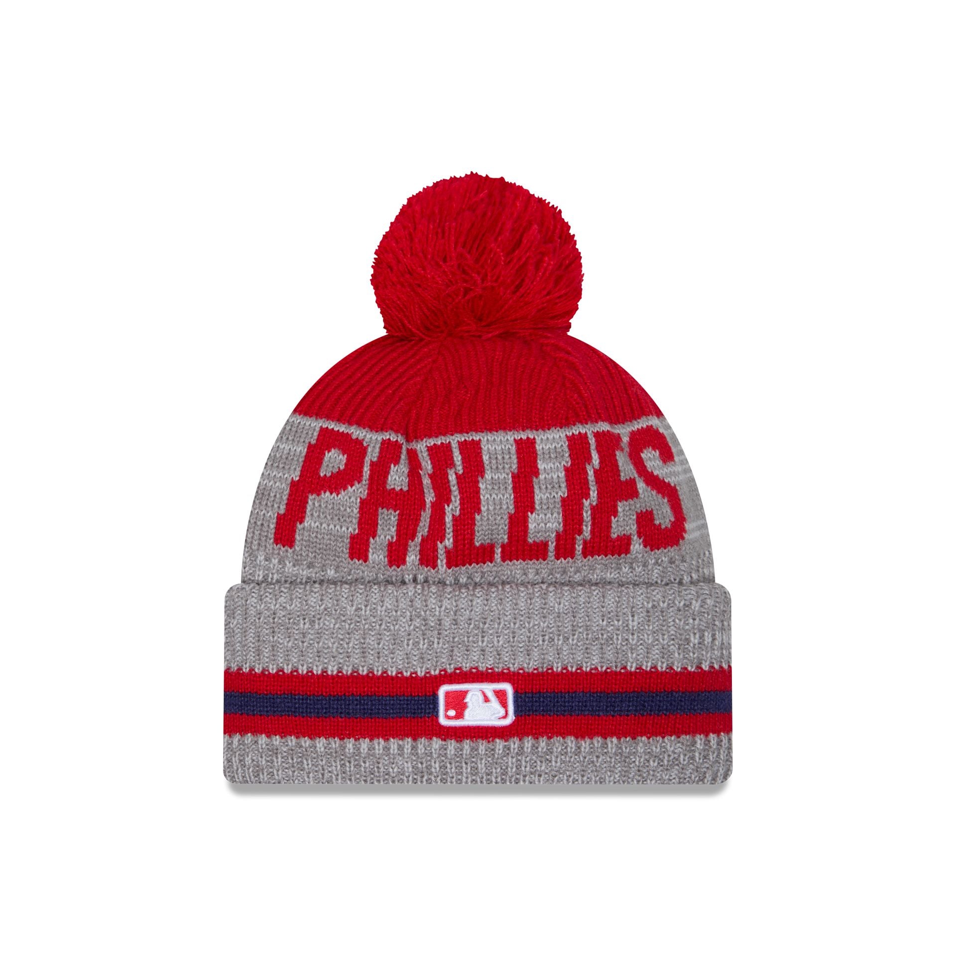 Philadelphia Phillies Runner Pom Knit Hat - Image 2