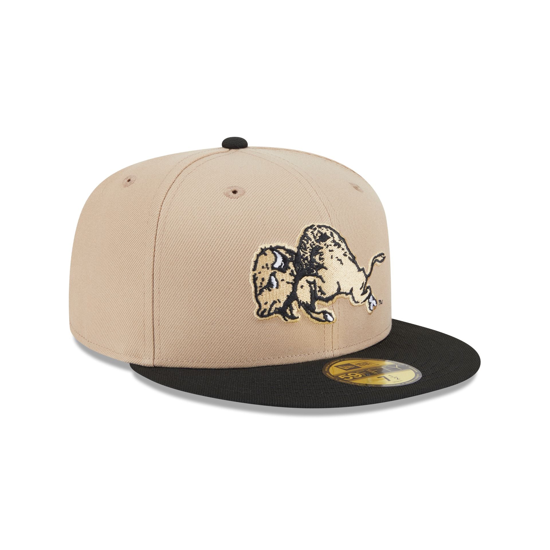 Colorado Buffaloes Camel College Vault 59FIFTY Fitted Hat - Image 3
