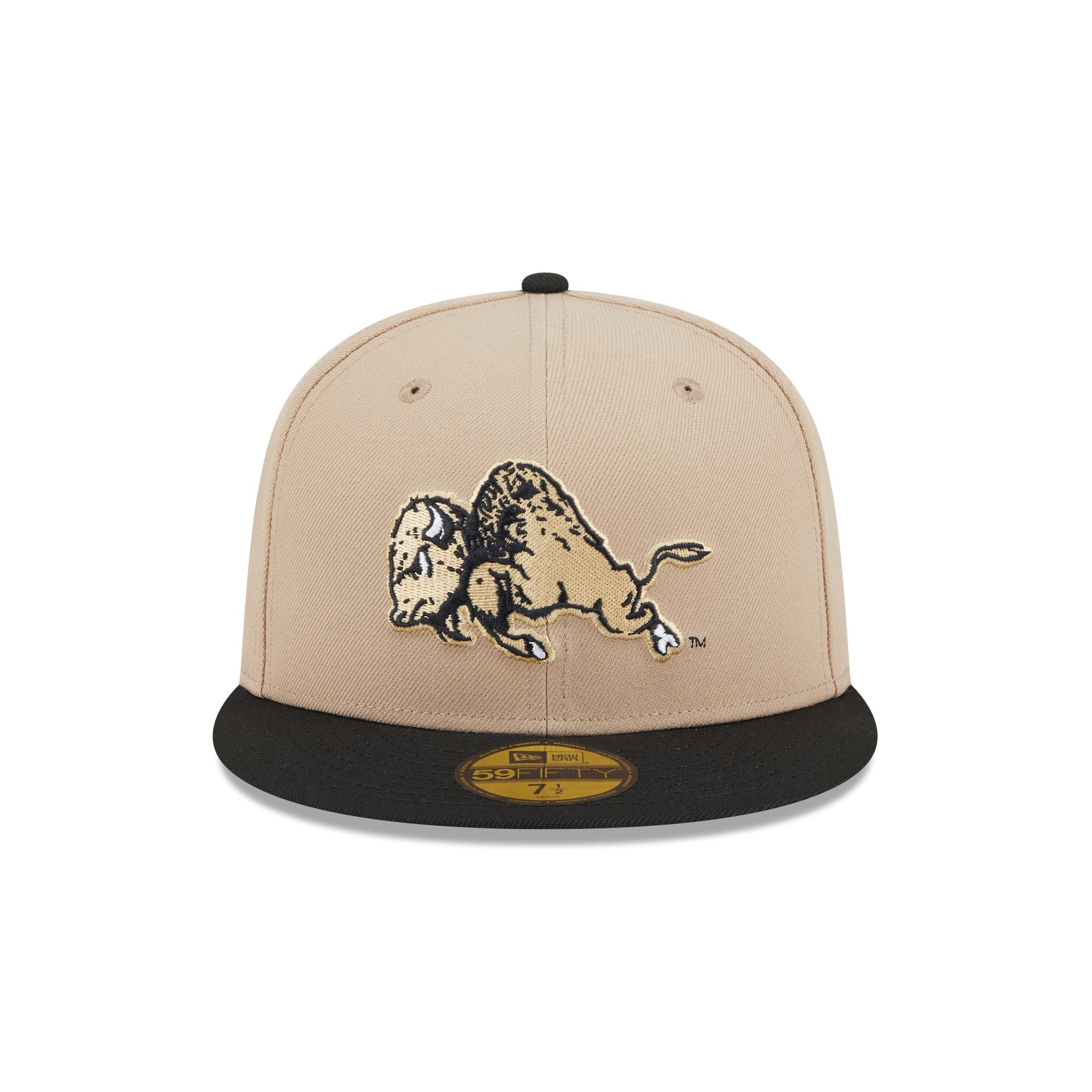 Colorado Buffaloes Camel College Vault 59FIFTY Fitted Hat - Image 2