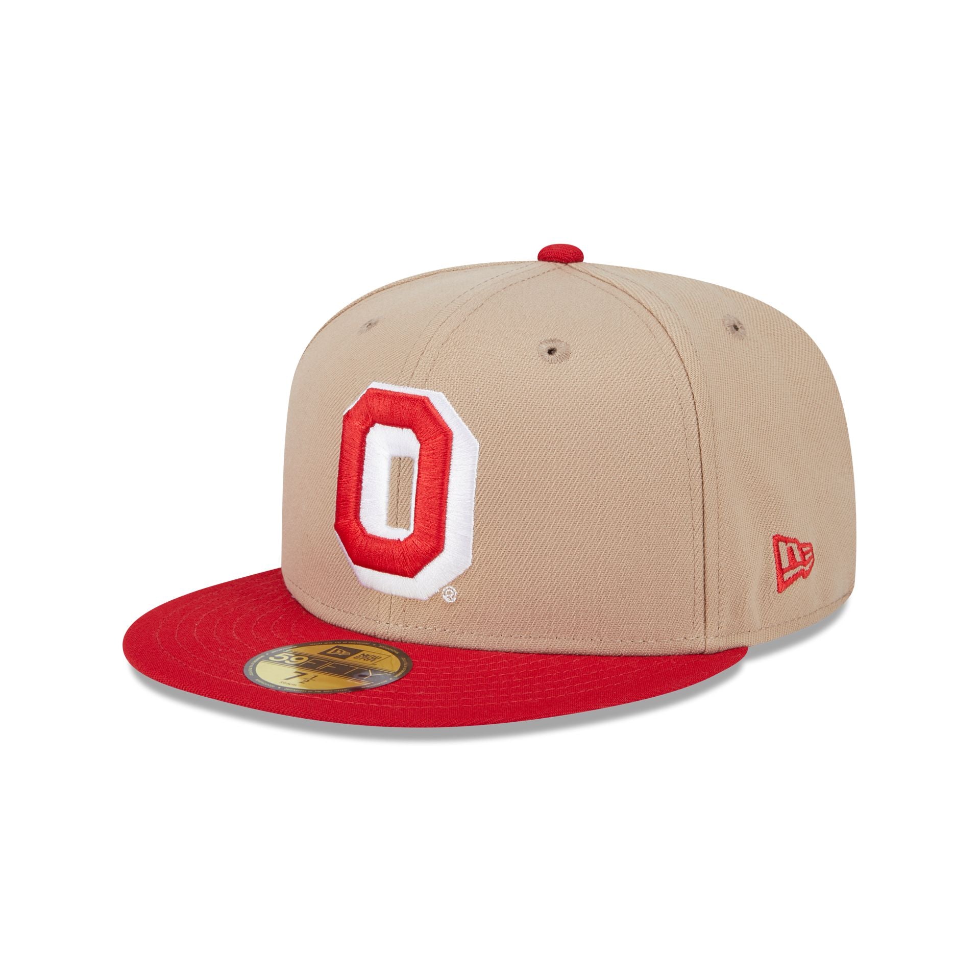 Ohio State Buckeyes Camel College Vault 59FIFTY Fitted Hat