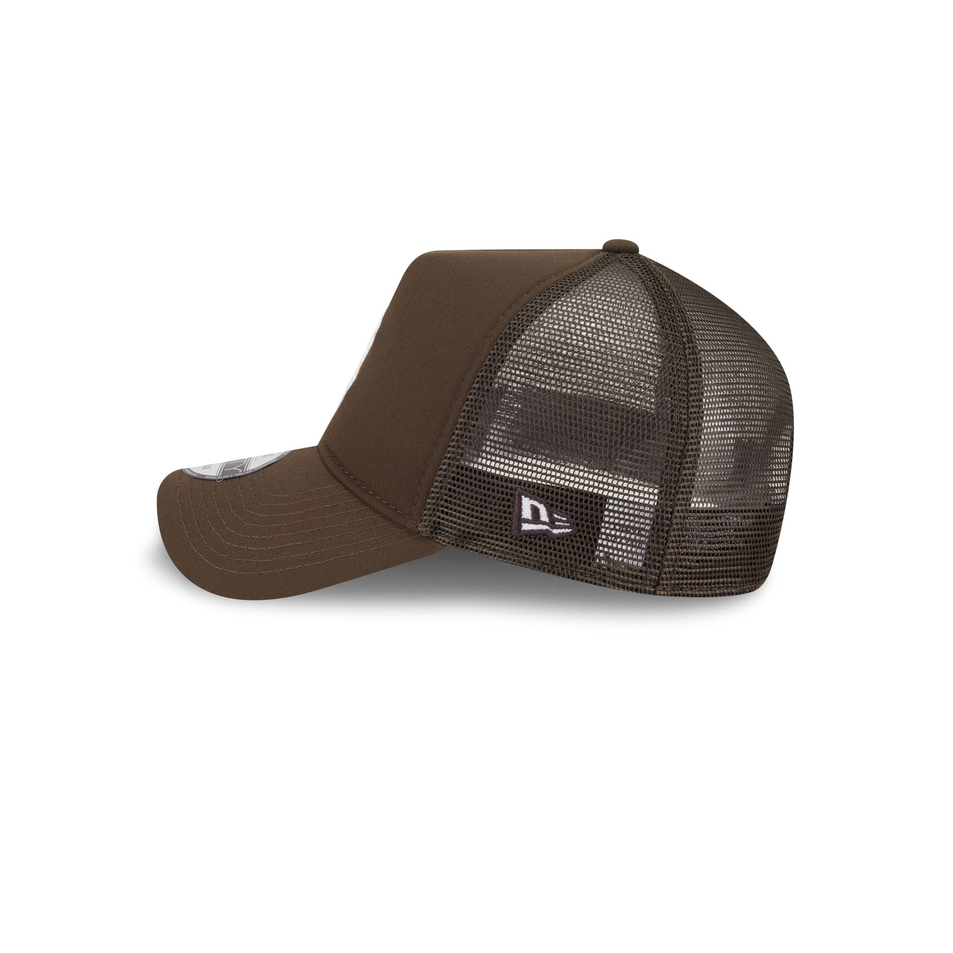 Wyoming Cowboys Go-To 9FORTY A-Frame Trucker Hat - Image 4