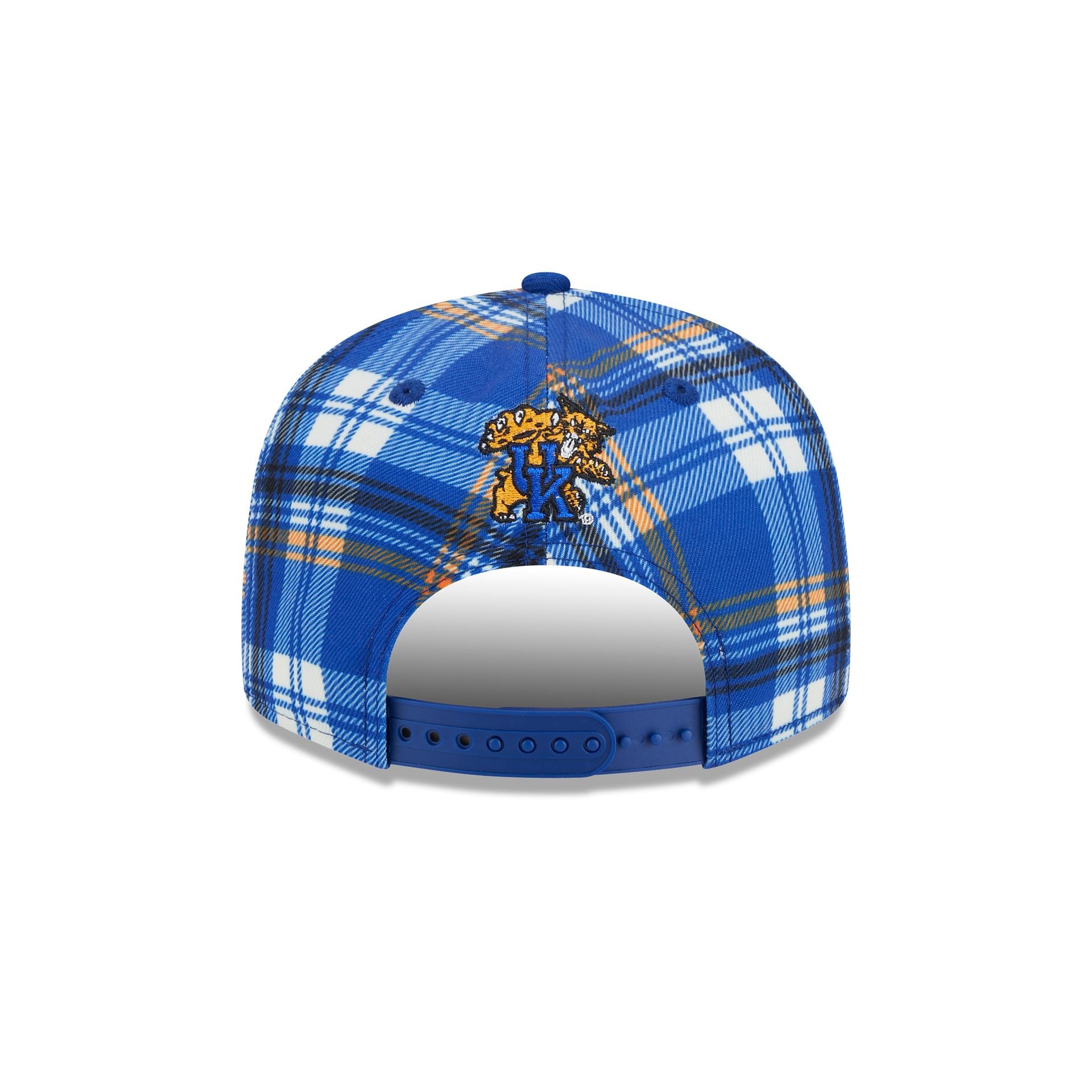 Kentucky Wildcats Plaid 9FIFTY Snapback Hat - Image 6