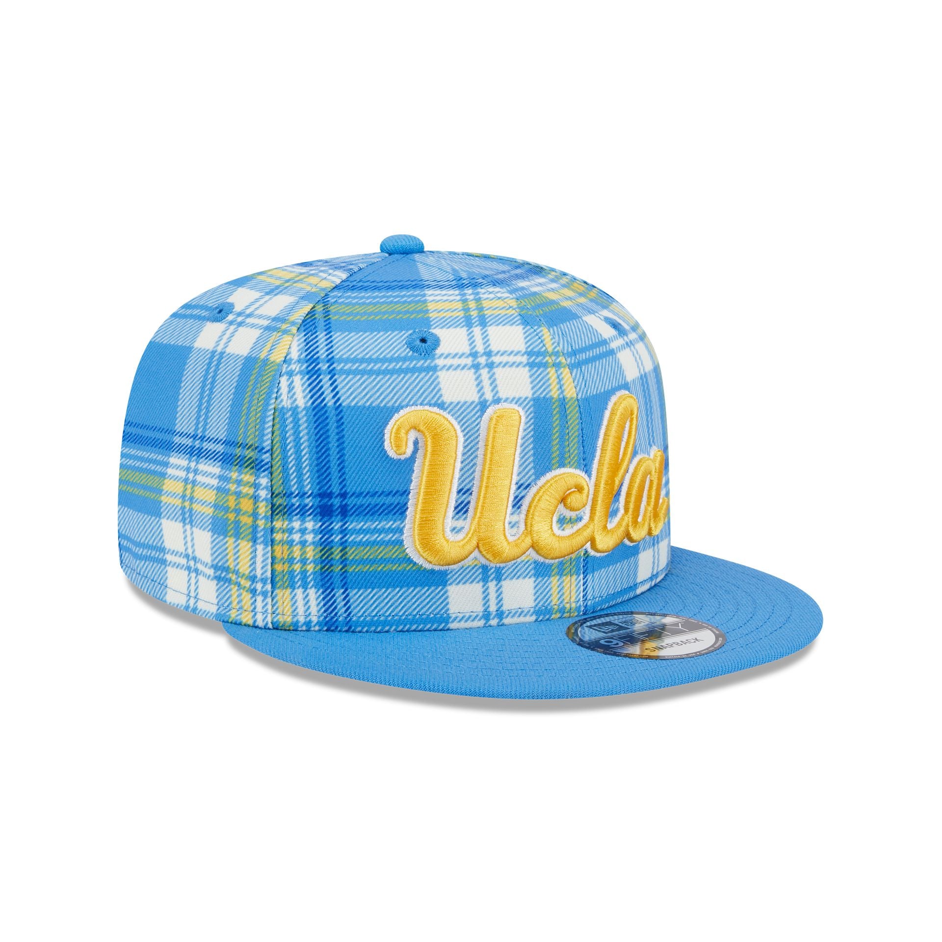 UCLA Bruins Plaid 9FIFTY Snapback Hat - Image 3