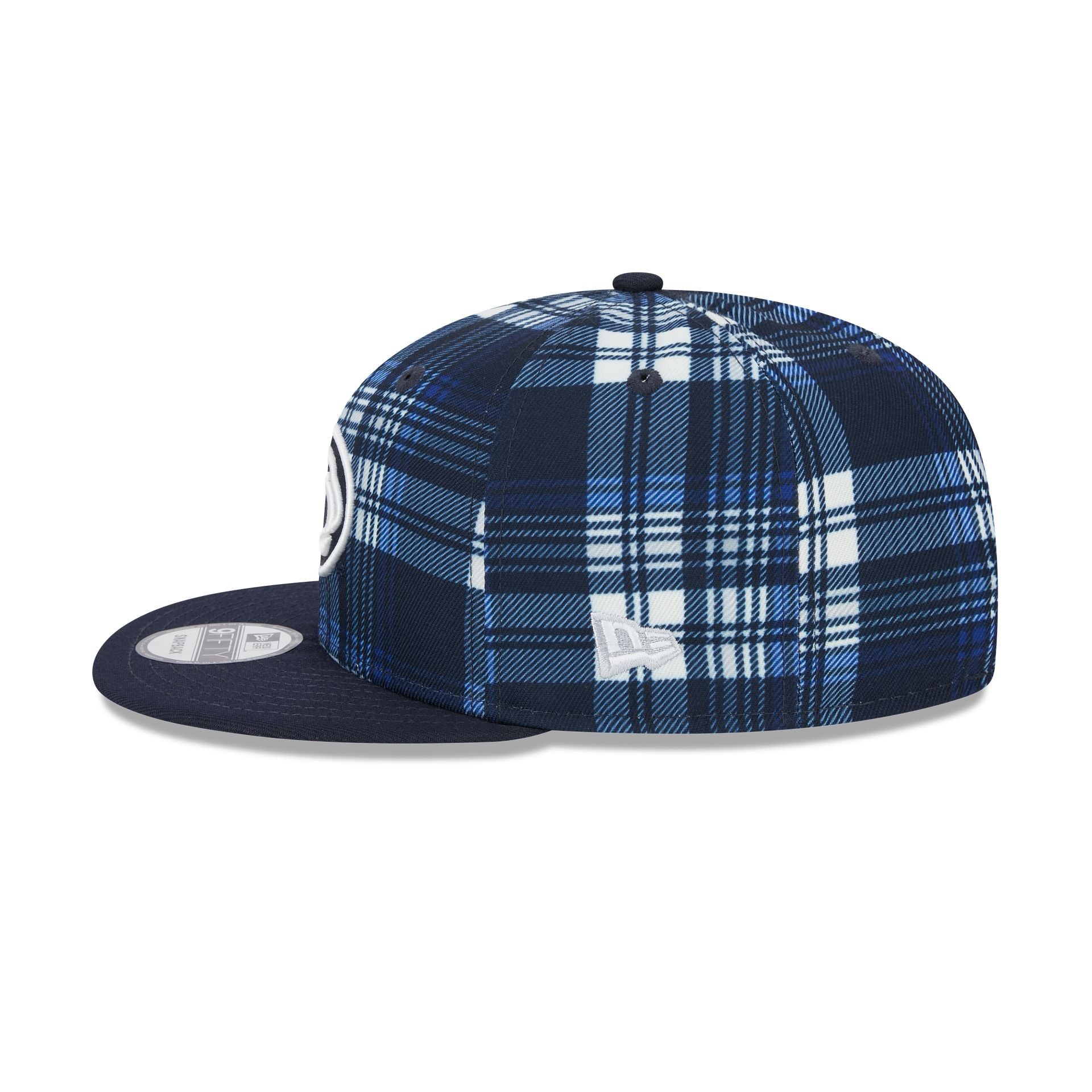 Penn State Nittany Lions Plaid 9FIFTY Snapback Hat - Image 4