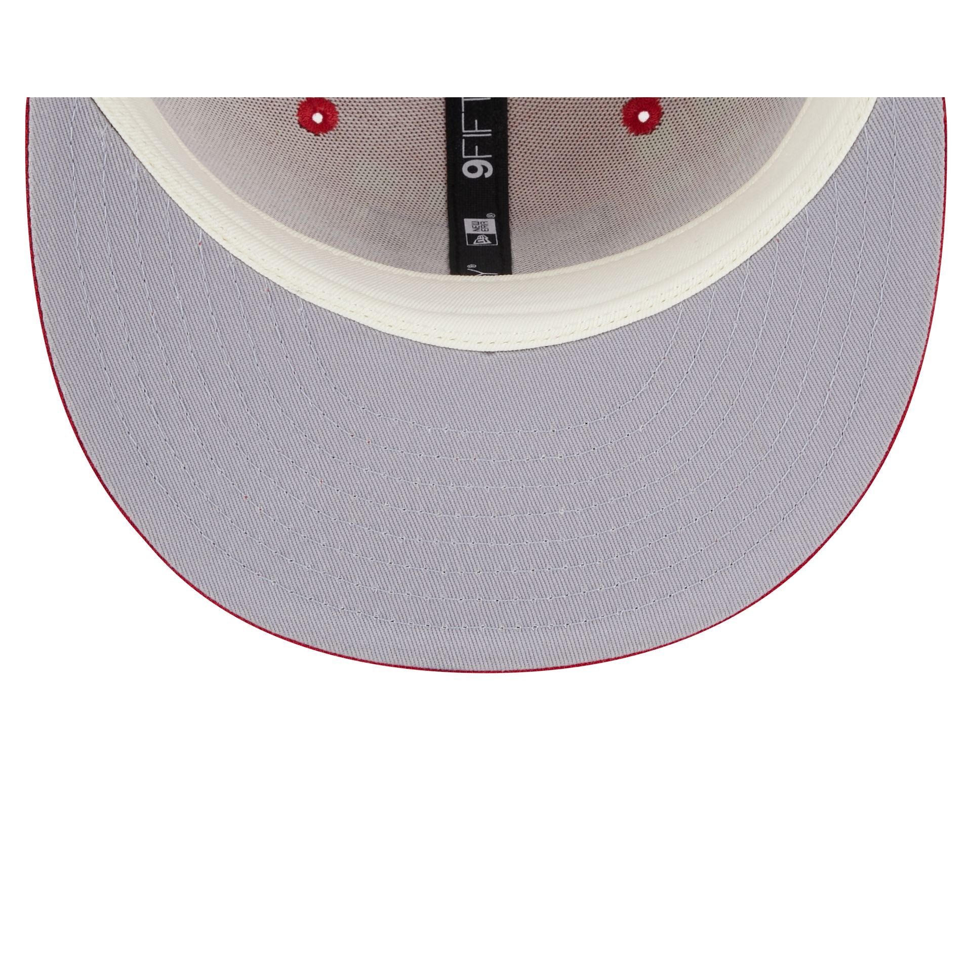 Nebraska Cornhuskers Plaid 9FIFTY Snapback Hat - Image 7