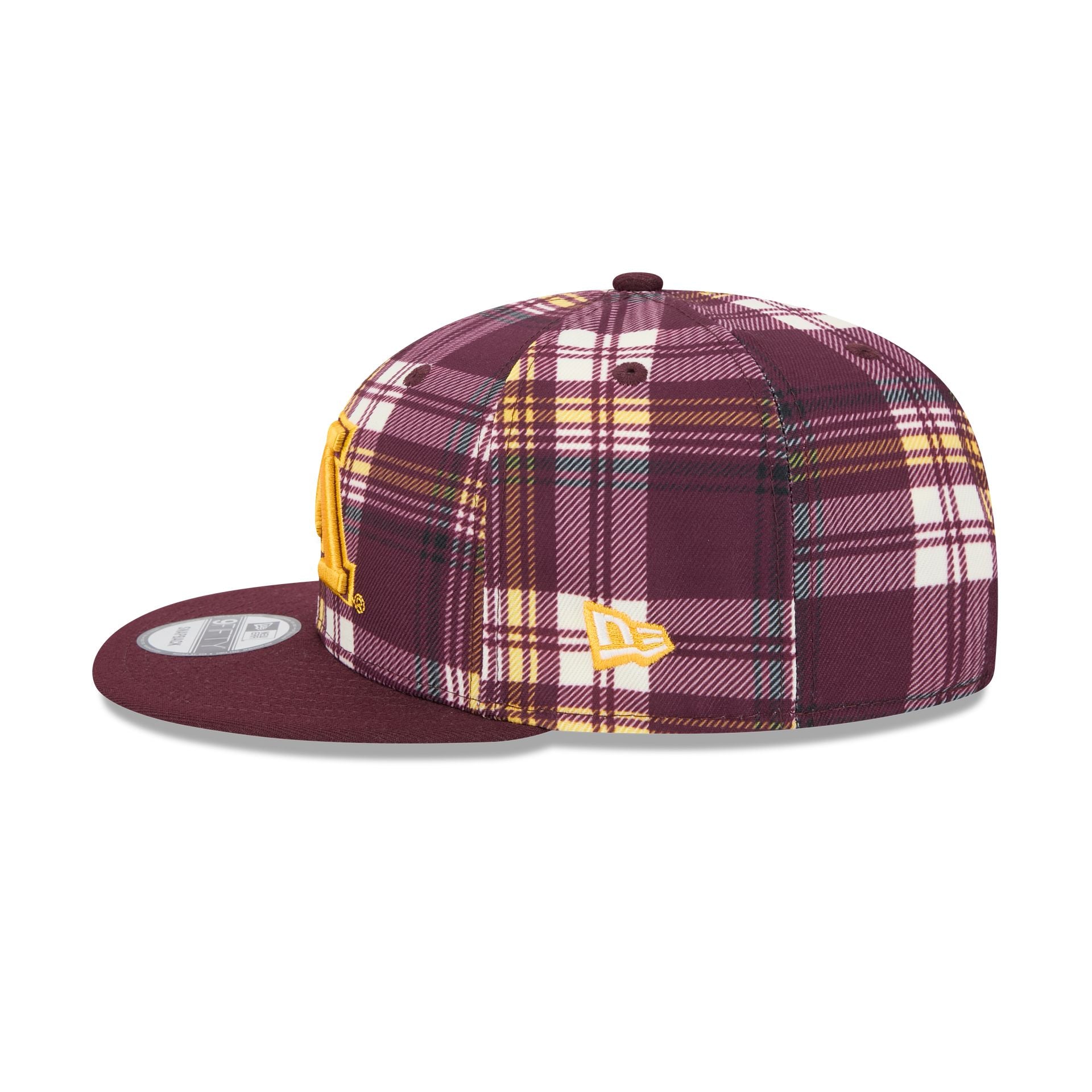 Minnesota Gophers Plaid 9FIFTY Snapback Hat - Image 4