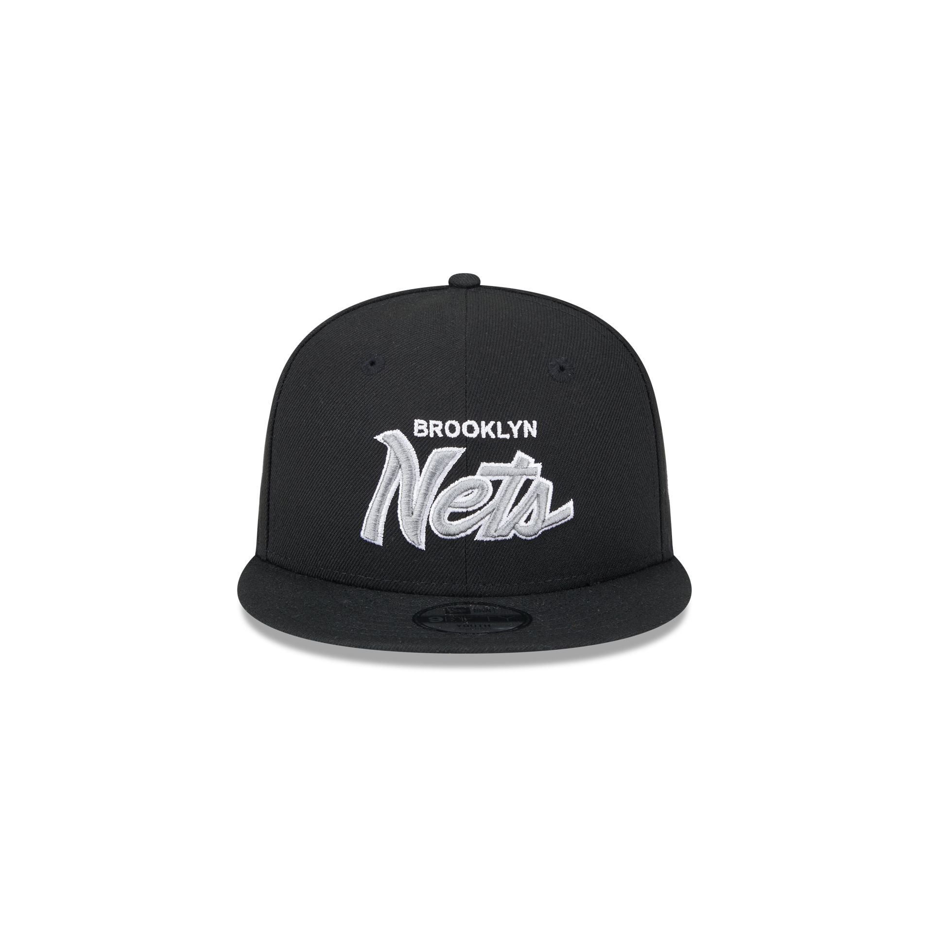 Brooklyn Nets Script Kids 9FIFTY Snapback Hat - Image 2