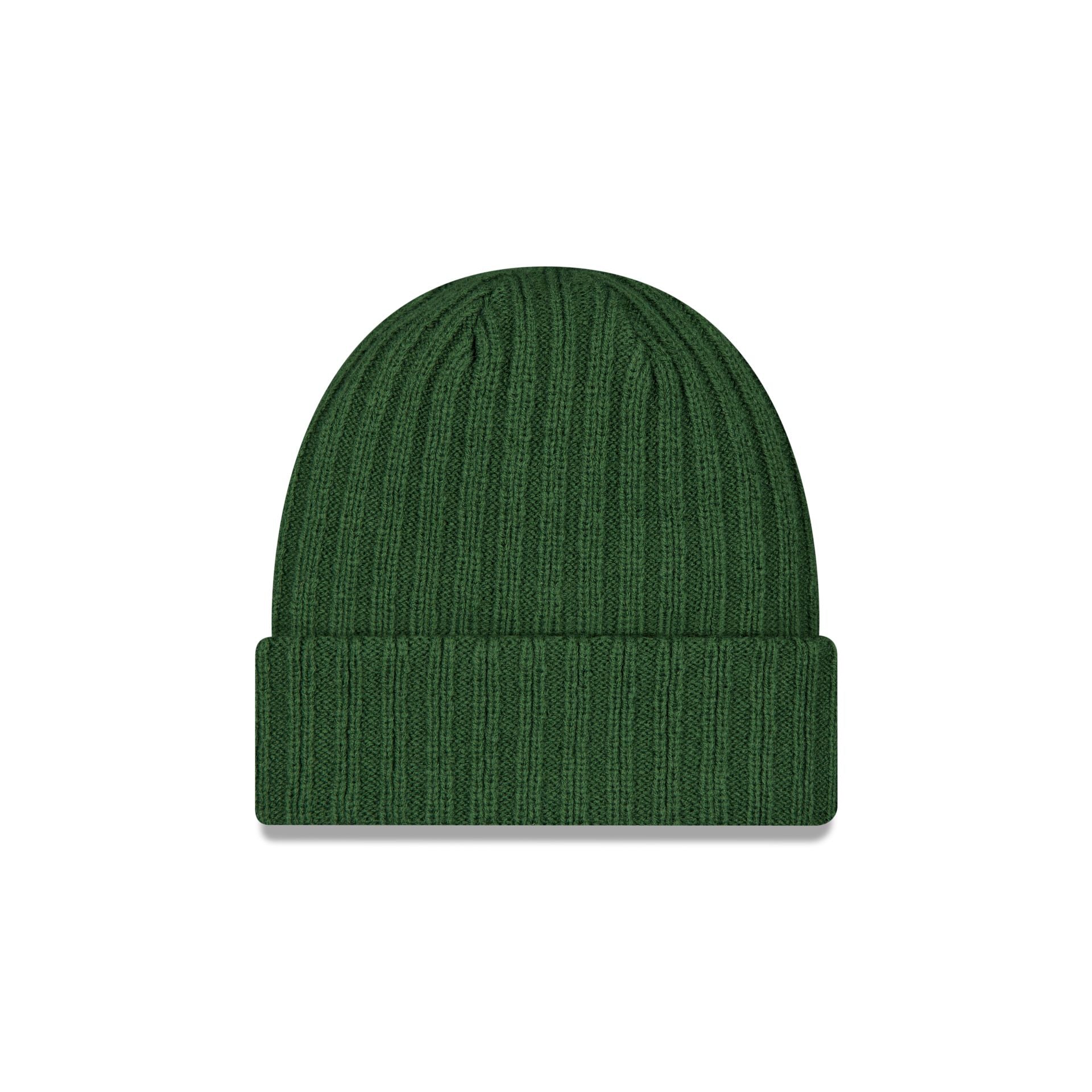 Alpha Industries x New Era Green Cuff Knit Hat - Image 2