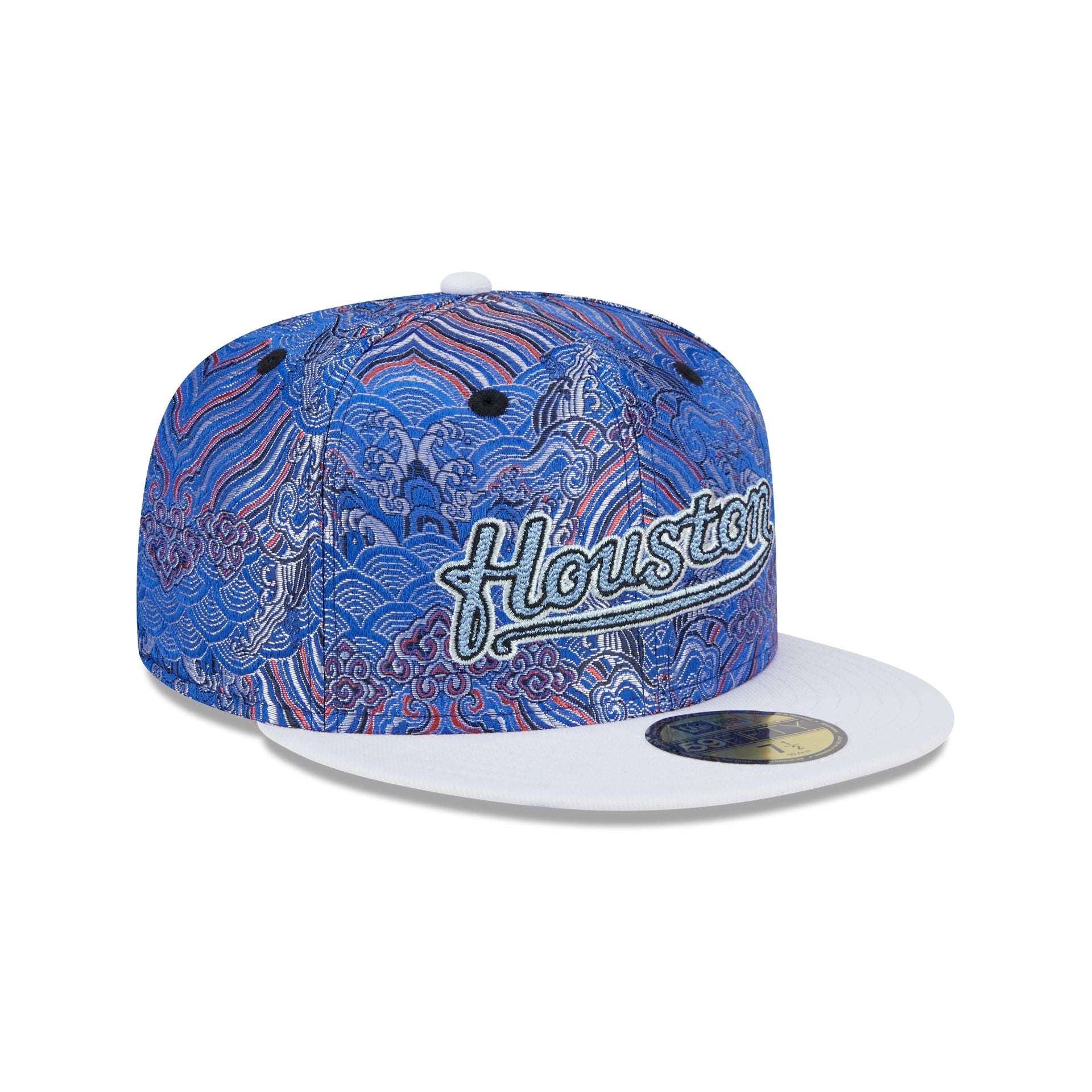 Houston Astros Wave Fill 59FIFTY Fitted Hat - Image 3