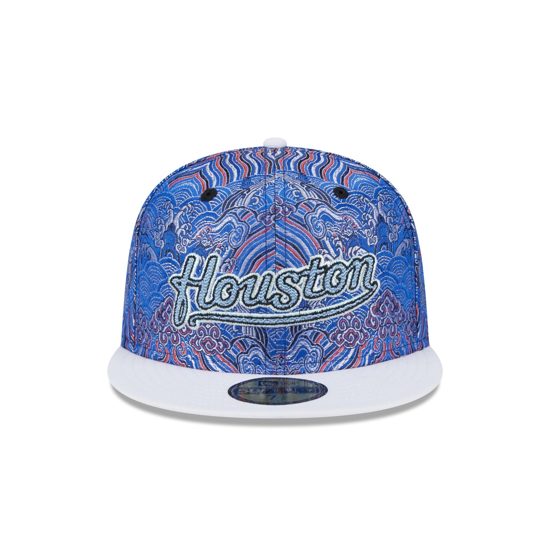 Houston Astros Wave Fill 59FIFTY Fitted Hat - Image 2