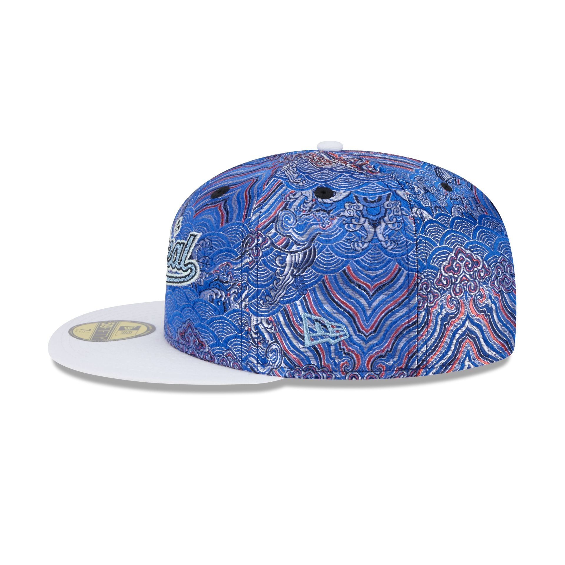 Montreal Expos Wave Fill 59FIFTY Fitted Hat - Image 4