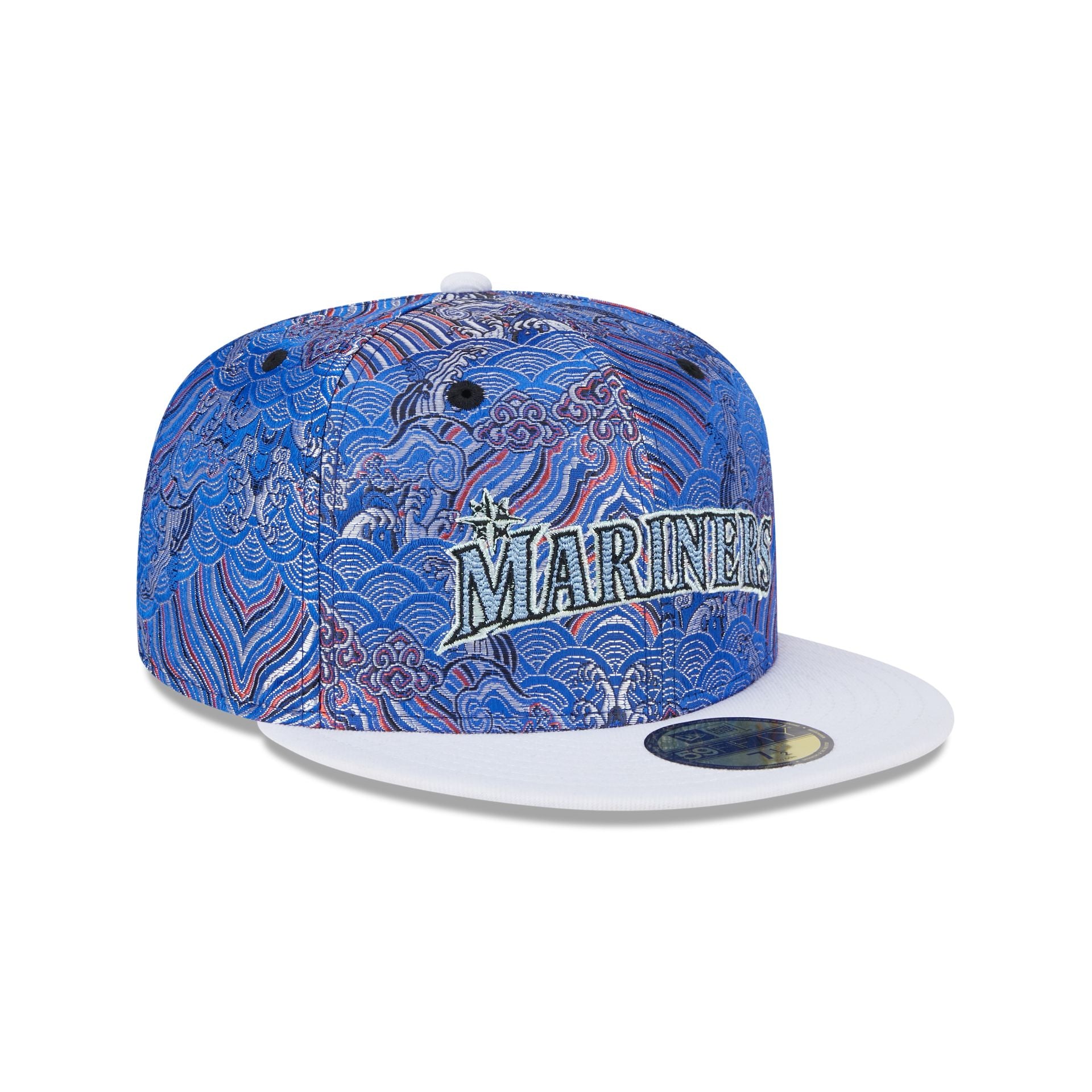 Seattle Mariners Wave Fill 59FIFTY Fitted Hat - Image 3
