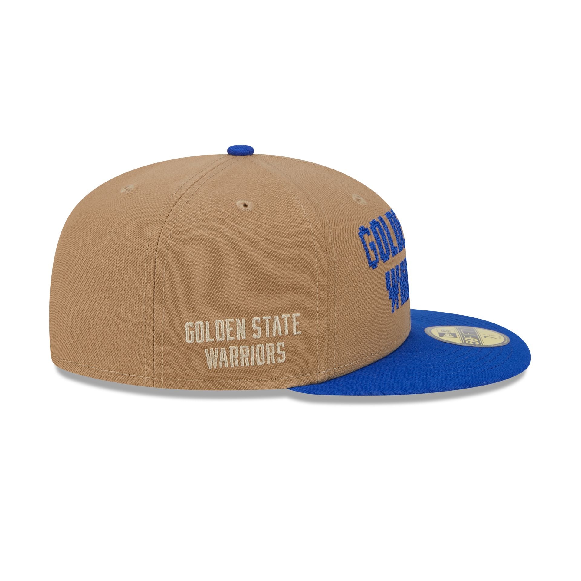 Golden State Warriors Classic 8-Bit Wordmark 59FIFTY Fitted Hat - Image 5