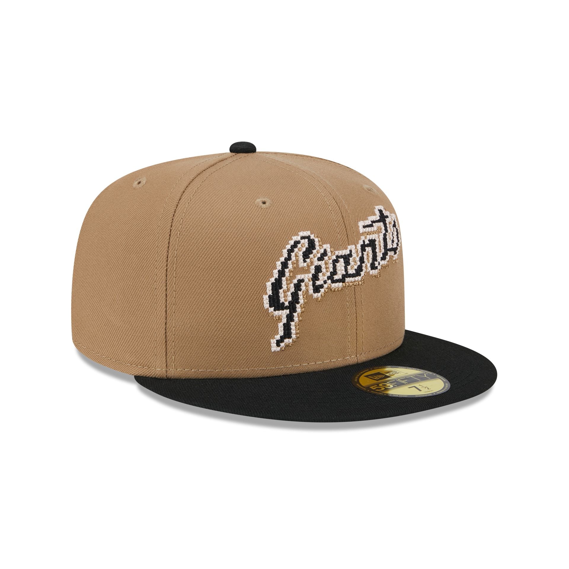San Francisco Giants Classic 8-Bit Wordmark 59FIFTY Fitted Hat - Image 3