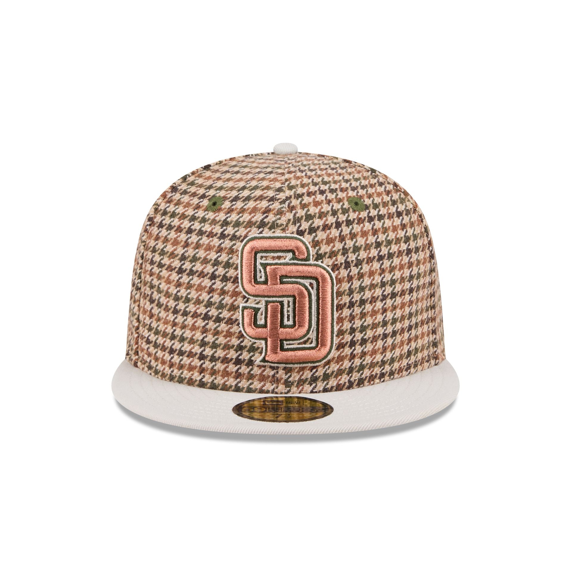 San Diego Padres Houndstooth 59FIFTY Fitted Hat - Image 2