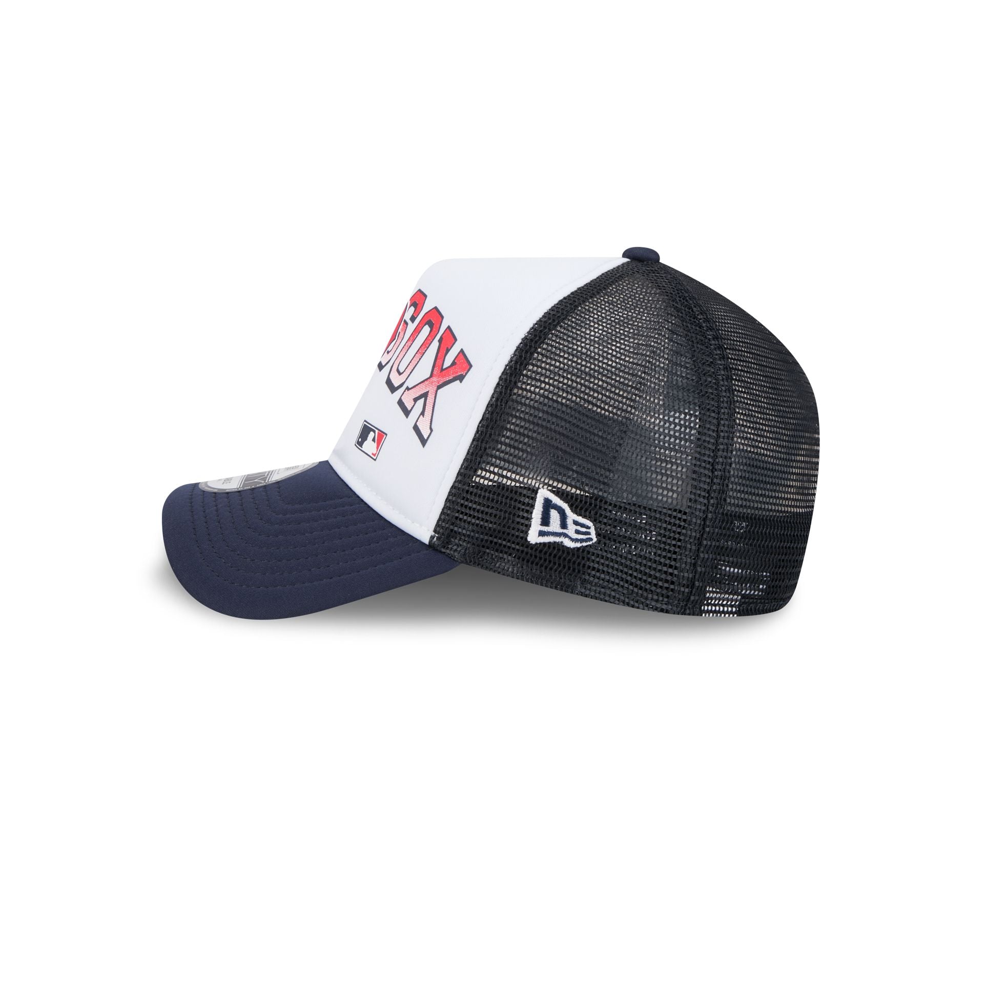 Boston Red Sox Sport Classics 9FORTY A-Frame Trucker Hat - Image 4