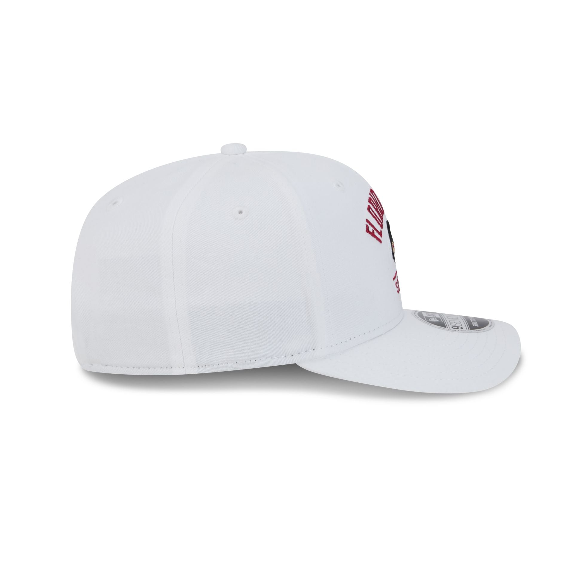 Florida State Seminoles Optic White 9SEVENTY Stretch-Snap Hat - Image 5