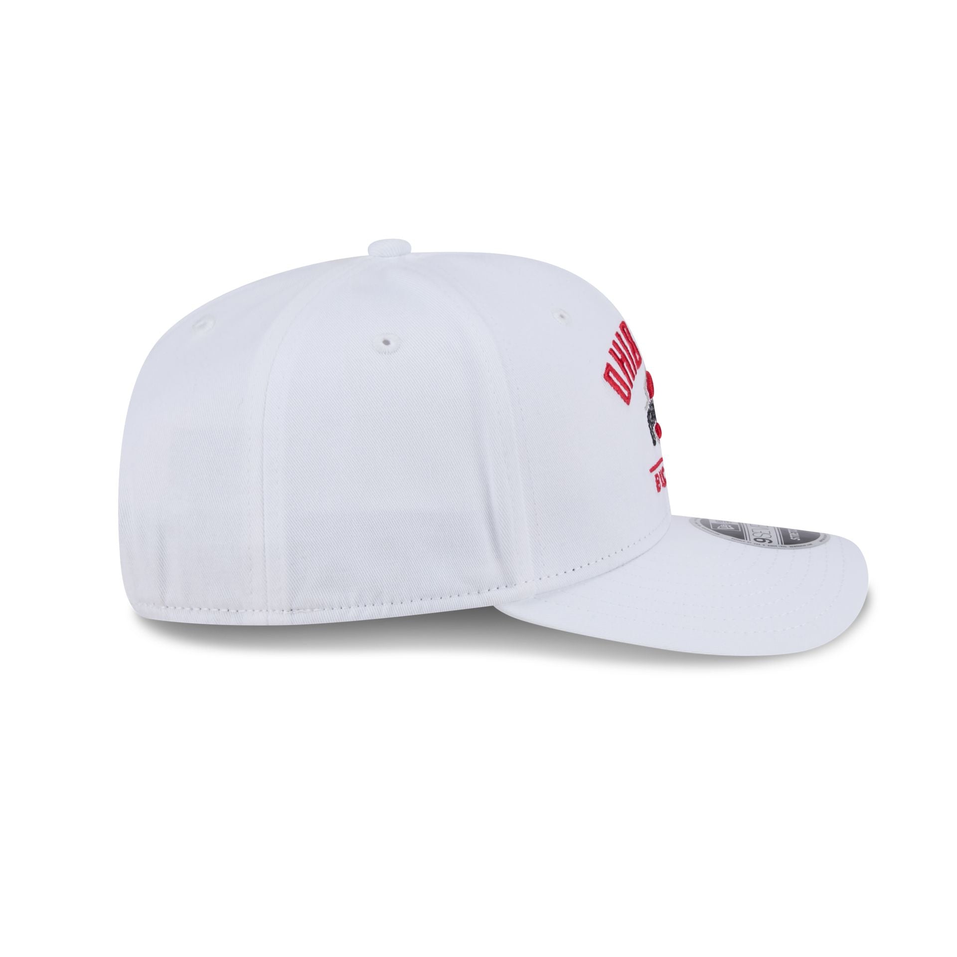 Ohio State Buckeyes Optic White 9SEVENTY Stretch-Snap Hat - Image 5