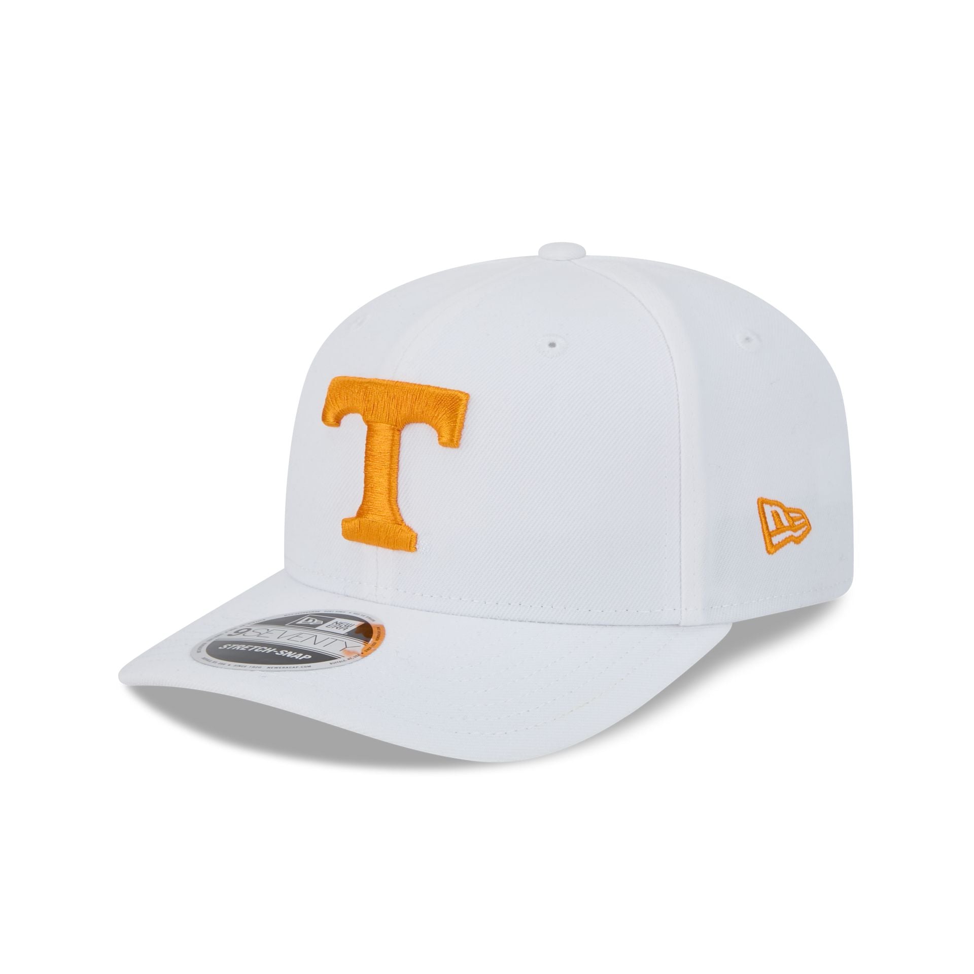 Tennessee Volunteers Basic White 9SEVENTY Stretch-Snap Hat