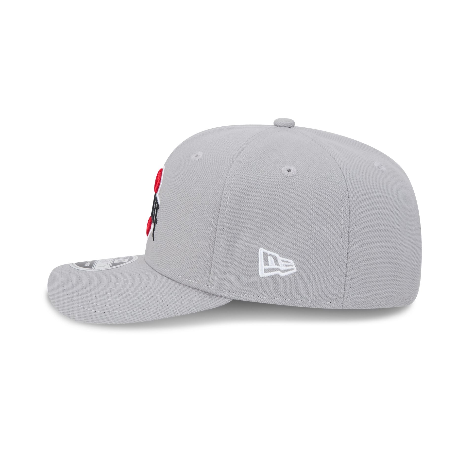 Ohio State Buckeyes Basic Gray 9SEVENTY Stretch-Snap Hat - Image 4