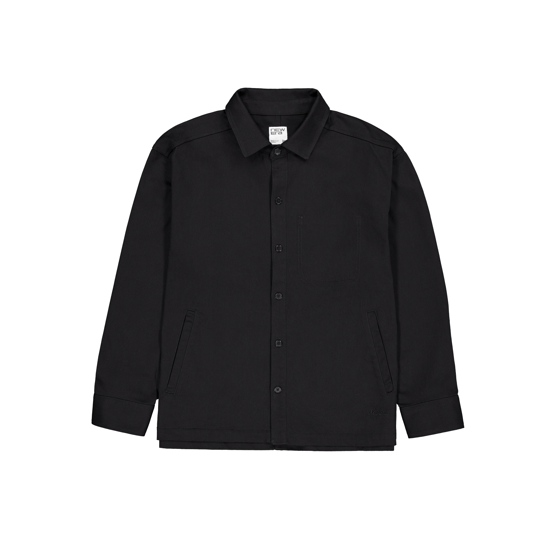 Ellicott Black Shirt Jacket - Image 2