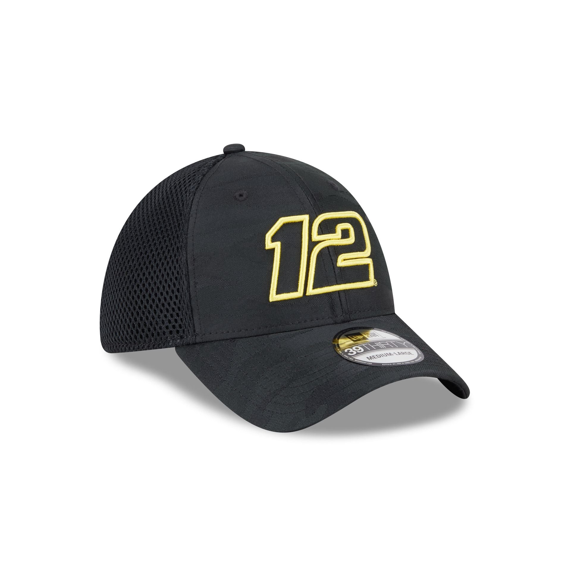 Team Penske Ryan Blaney Camo 39THIRTY Stretch Fit Hat - Image 3