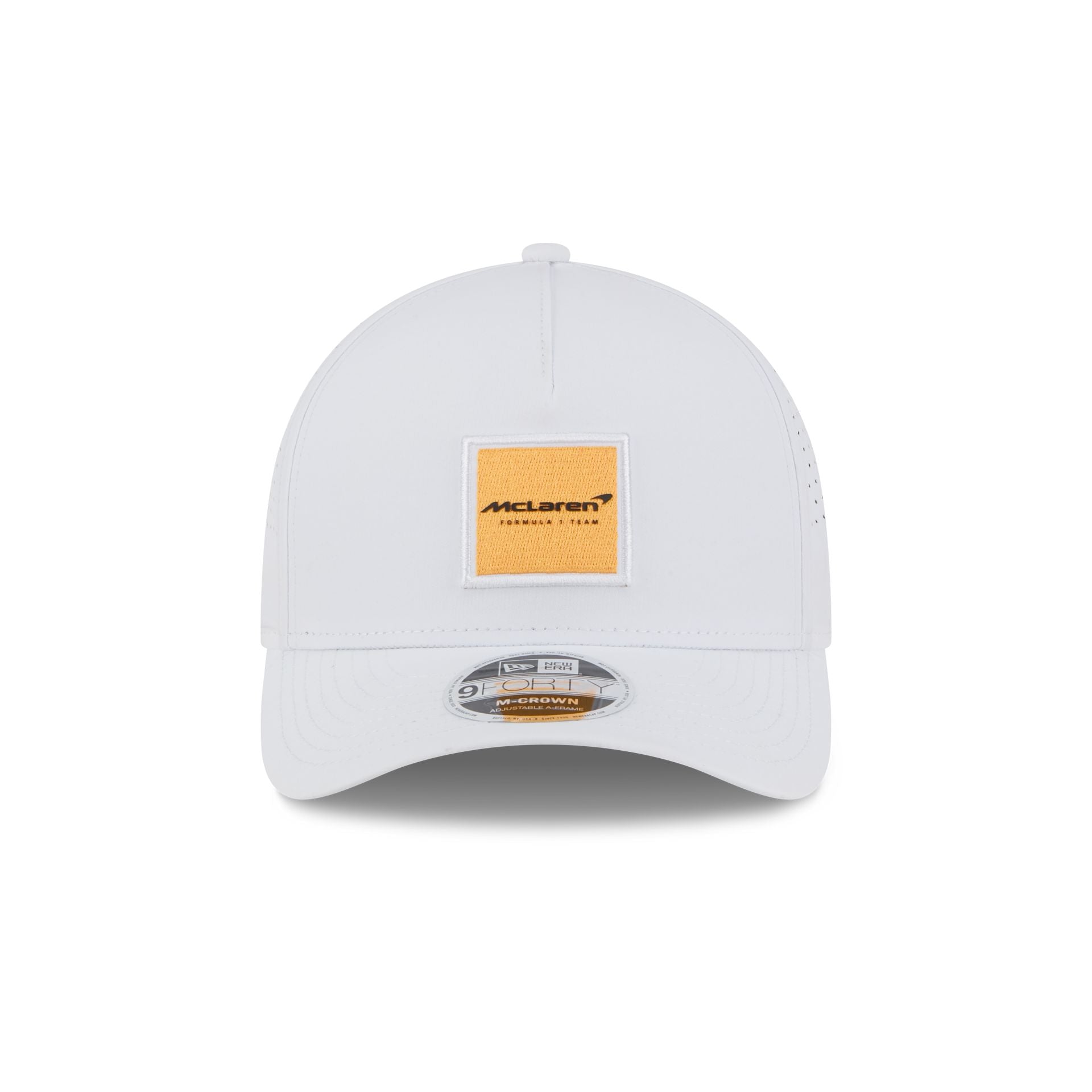 McLaren Formula 1 Team Optic White 9FORTY M-Crown A-Frame Snapback Hat - Image 2