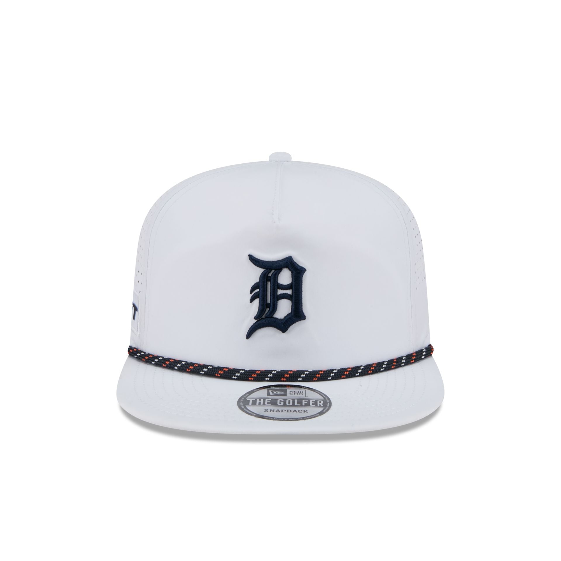 Detroit Tigers Optic White Performance Rope Golfer Hat - Image 2