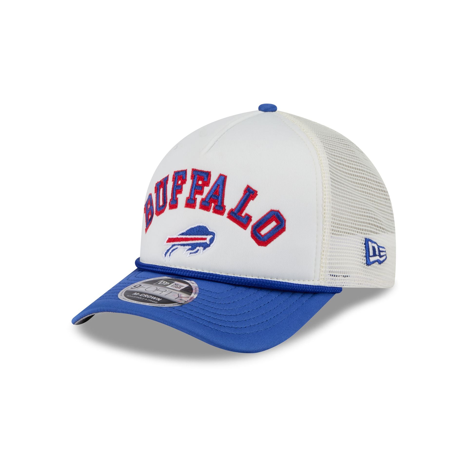 Buffalo Bills Chrome Arch 9FORTY M-Crown A-Frame Trucker Hat