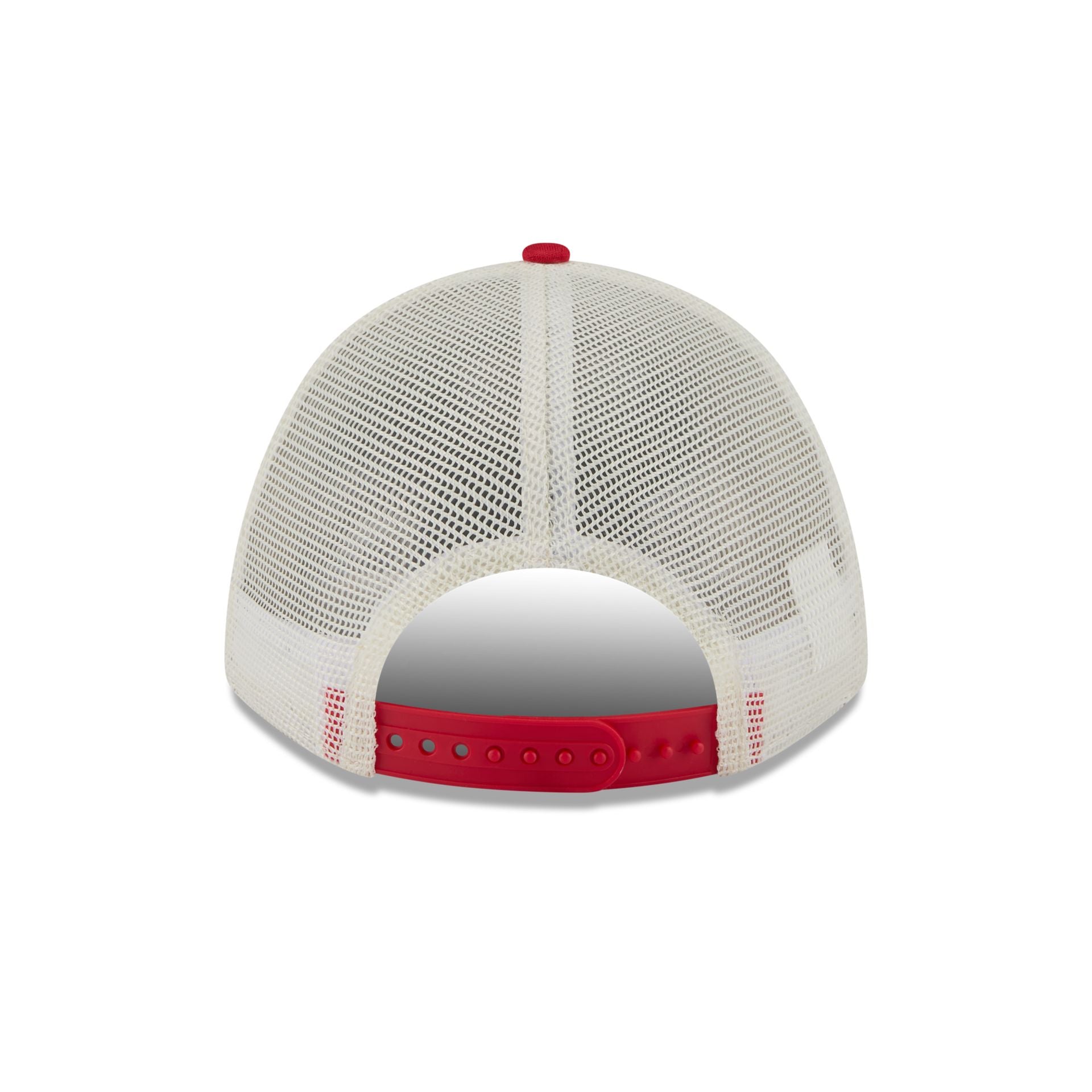 Kansas City Chiefs Chrome Arch 9FORTY M-Crown A-Frame Trucker Hat - Image 6