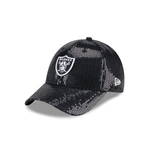Las Vegas Raiders Sequin Women's 9FORTY Adjustable Hat