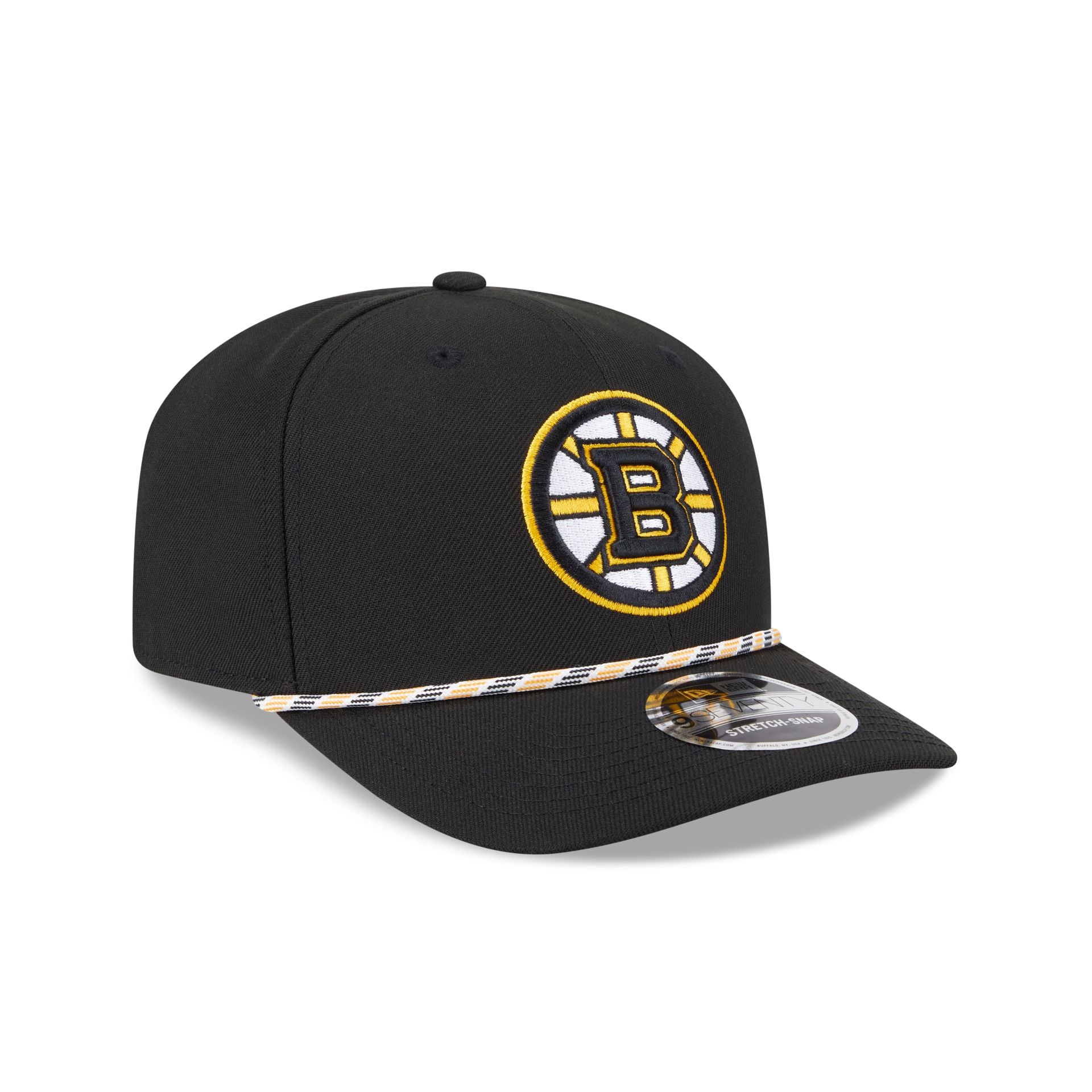 Boston Bruins Multi Rope 9SEVENTY Stretch-Snap Hat - Image 3
