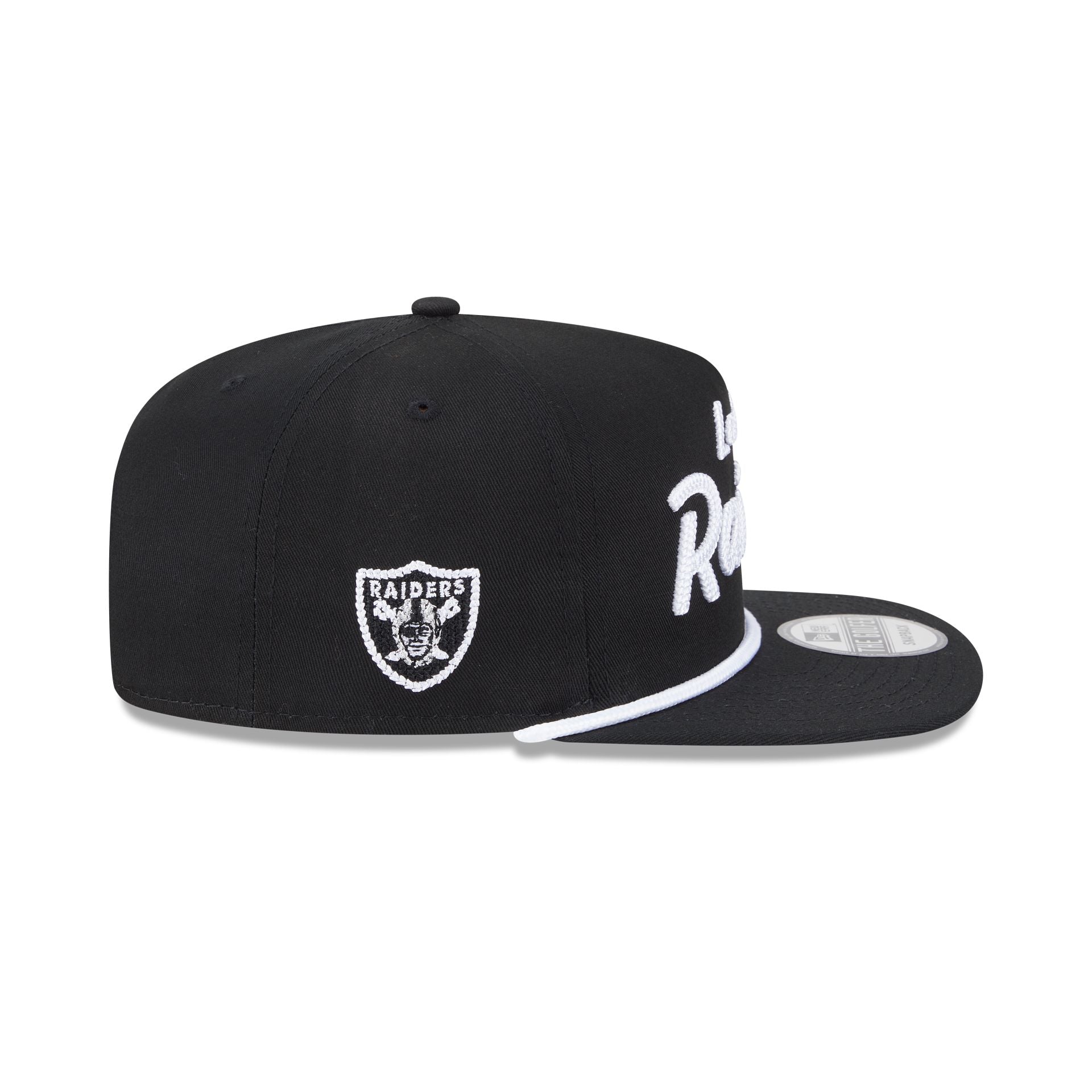 Las Vegas Raiders Team Text Golfer Hat - Image 4