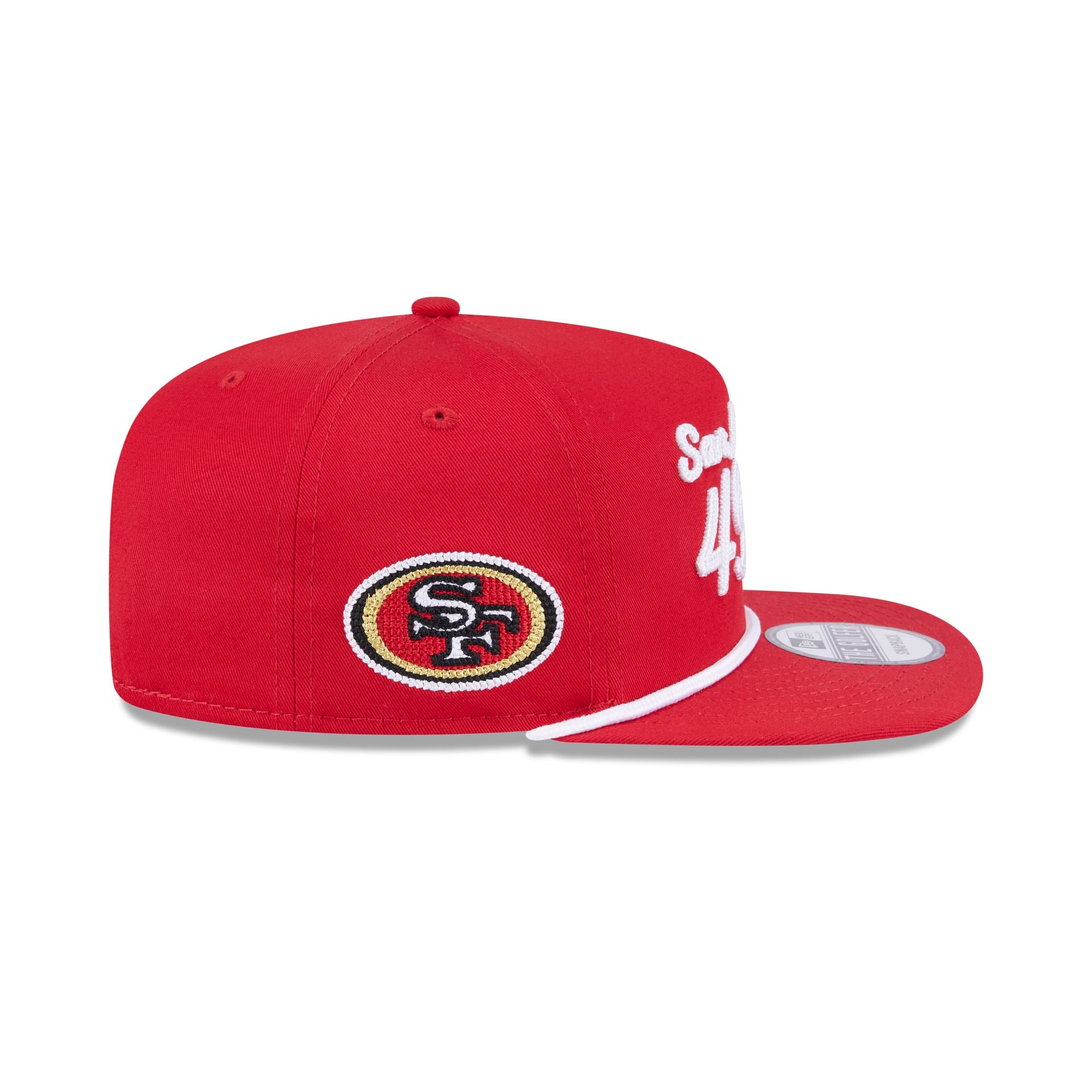 San Francisco 49ers Team Text Golfer Hat - Image 4
