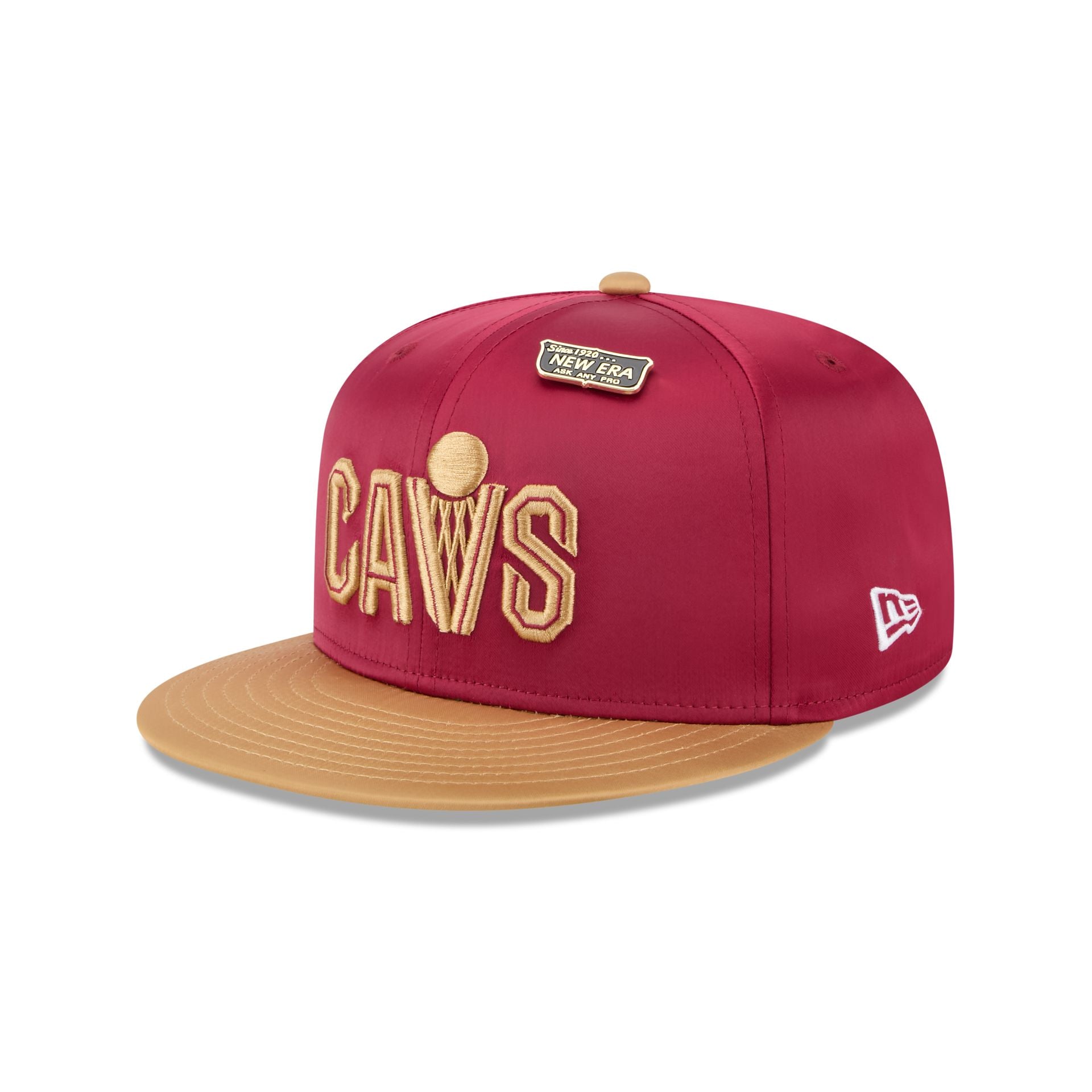 Cleveland Cavaliers Spring Satin 59FIFTY Fitted Hat - Image 3