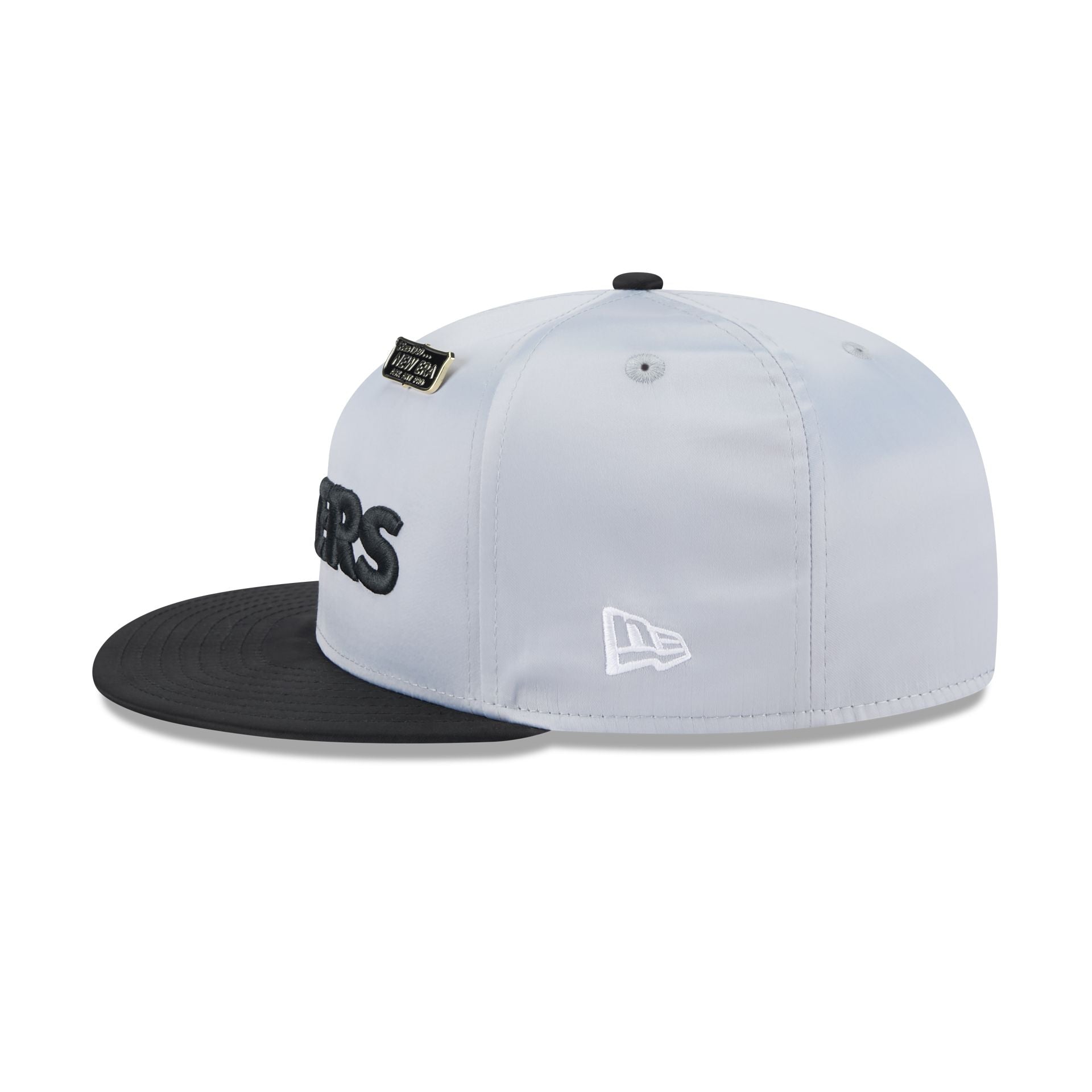 Las Vegas Raiders Spring Satin 59FIFTY Fitted Hat - Image 5