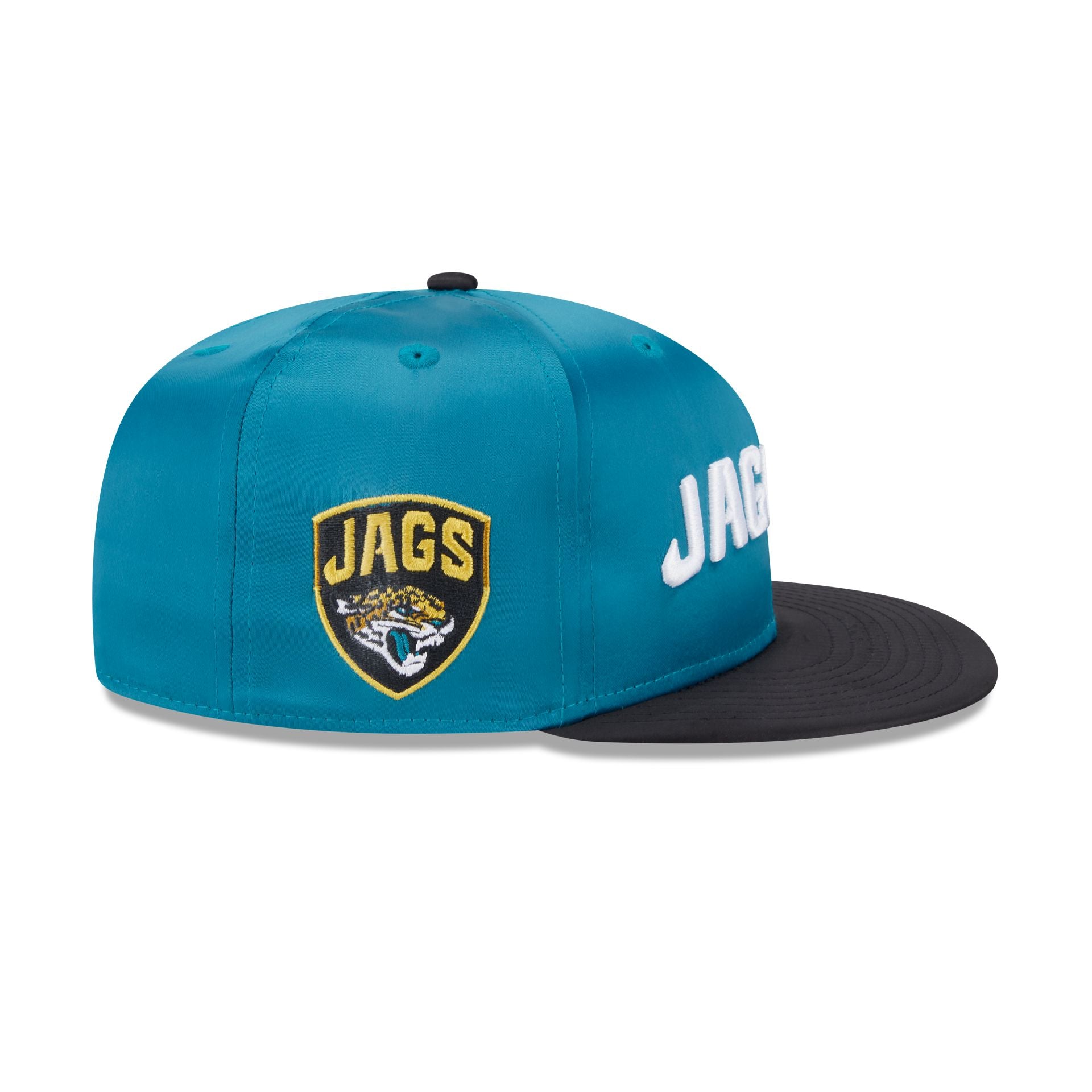 Jacksonville Jaguars Spring Satin 59FIFTY Fitted Hat - Image 4