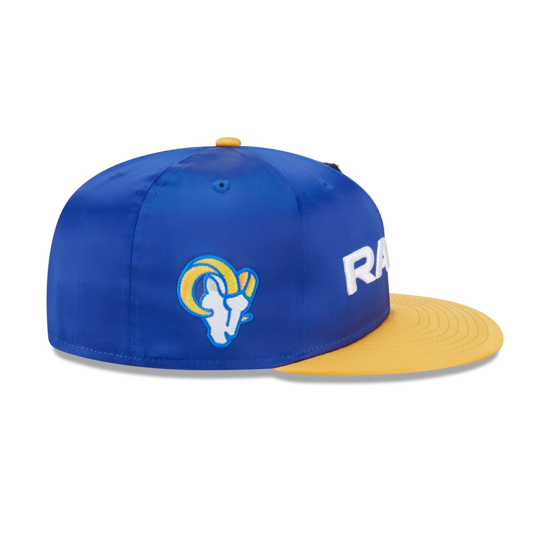 Los Angeles Rams Spring Satin 59FIFTY Fitted Hat - Image 4