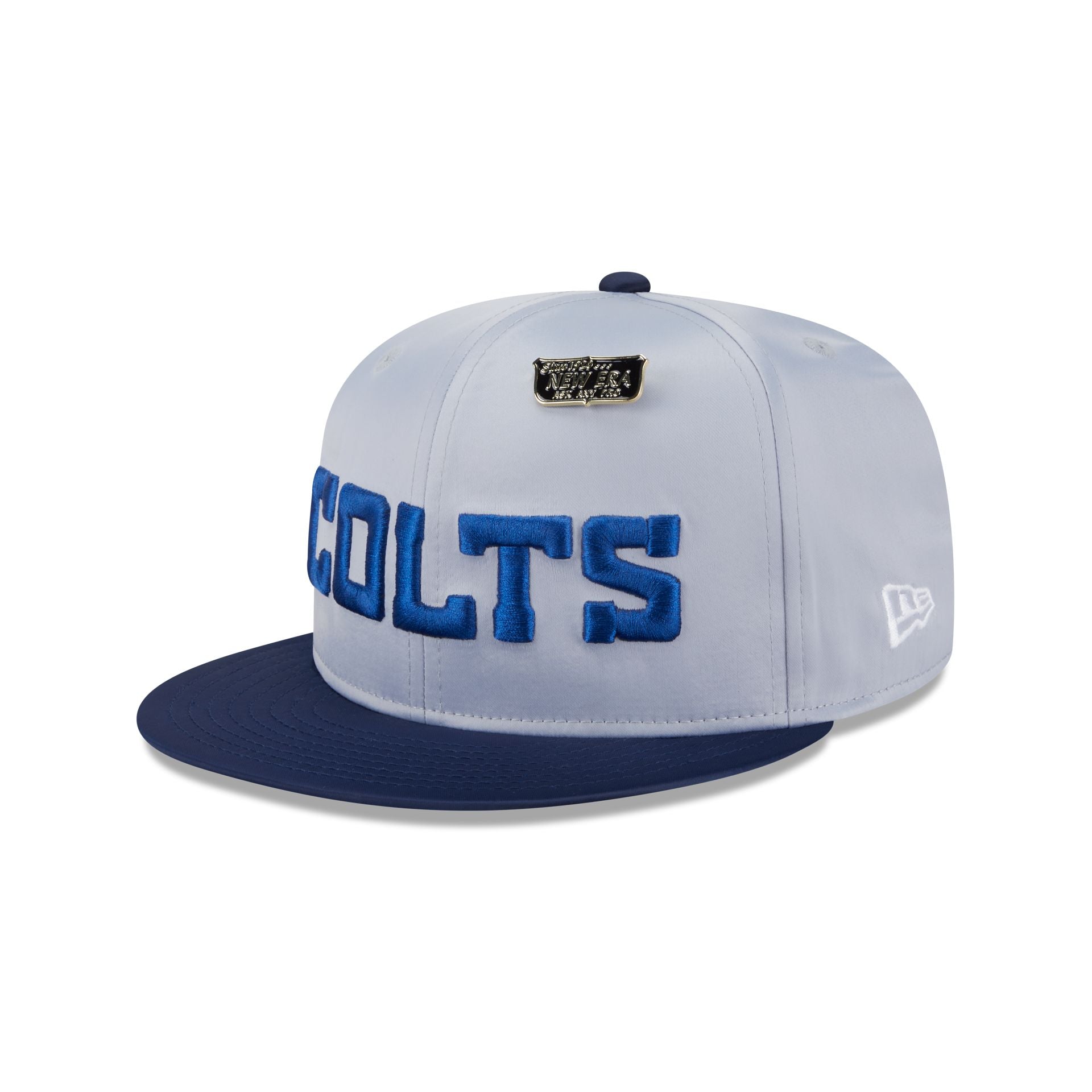 Indianapolis Colts Spring Satin 59FIFTY Fitted Hat - Image 3
