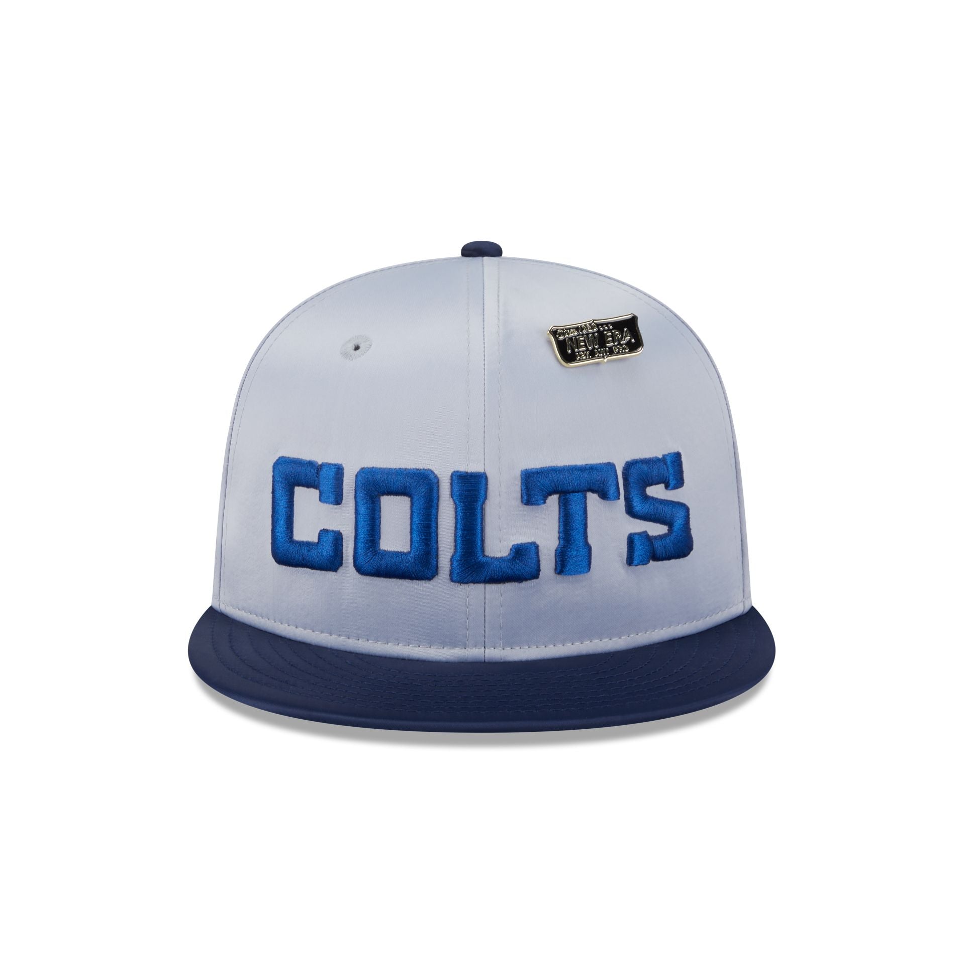 Indianapolis Colts Spring Satin 59FIFTY Fitted Hat - Image 2
